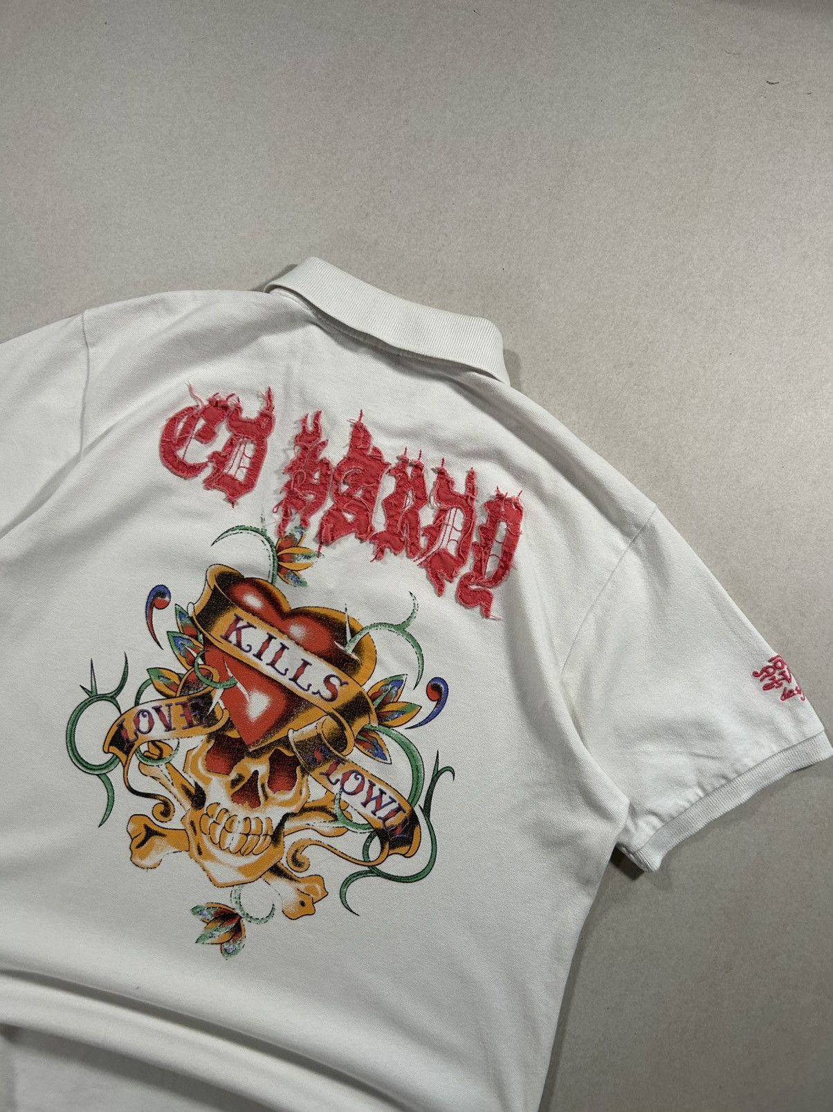 Christian Audigier × Ed Hardy POLO ED HARDY Size US XL / EU 56 / 4 - 5 Thumbnail