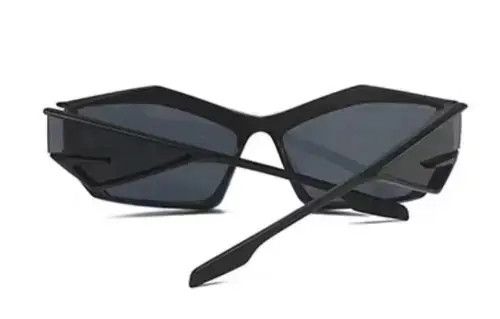 Jewelry Cyber Black Sunglasses Retro Punk Archive Cosplay Jewelry Size ONE SIZE - 2 Thumbnail