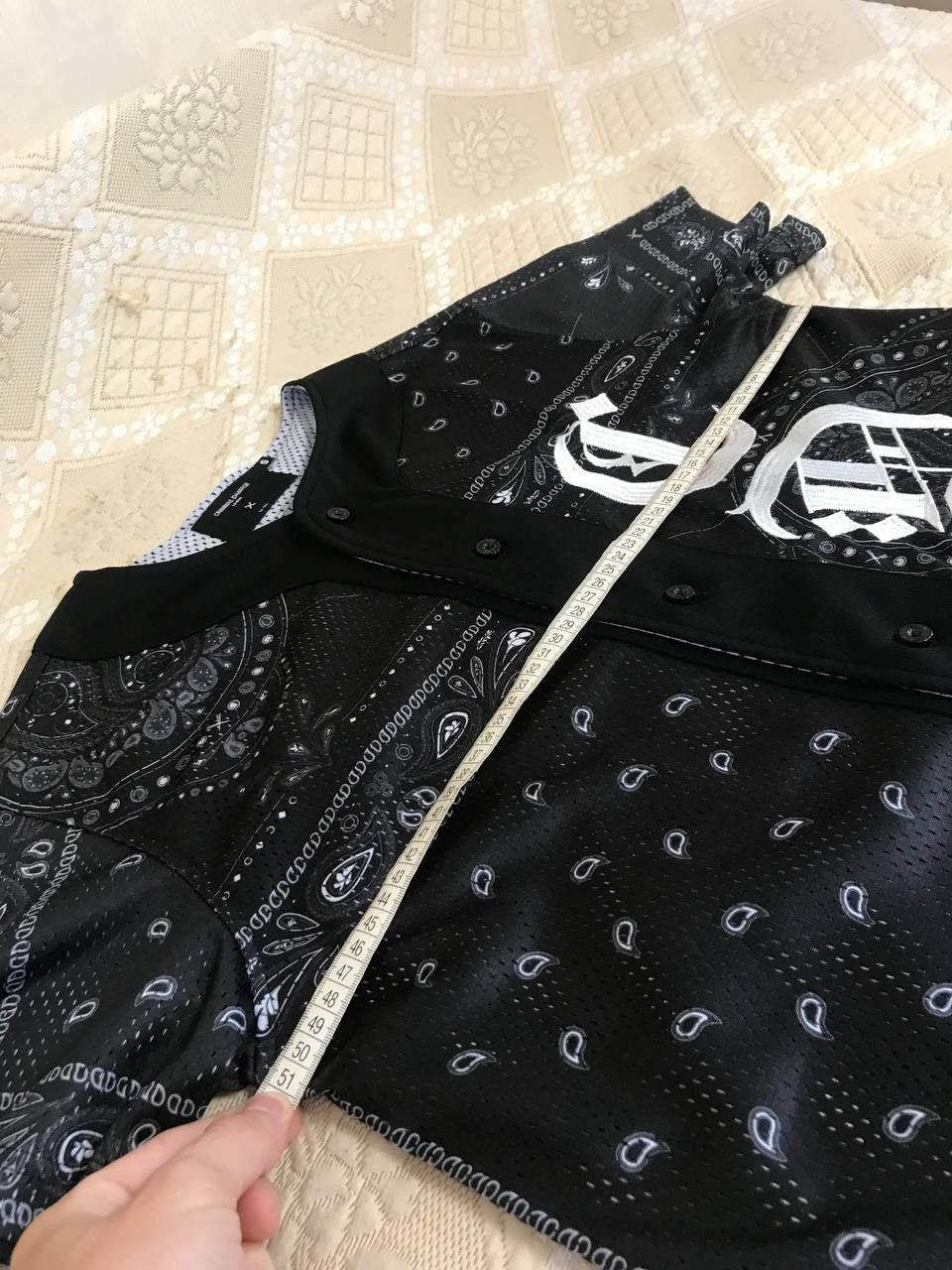 Criminal Damage 🔥 Criminal Damage Bandana Rare Button Up Shirt Vintage Black Size US S / EU 44-46 / 1 - 12 Thumbnail