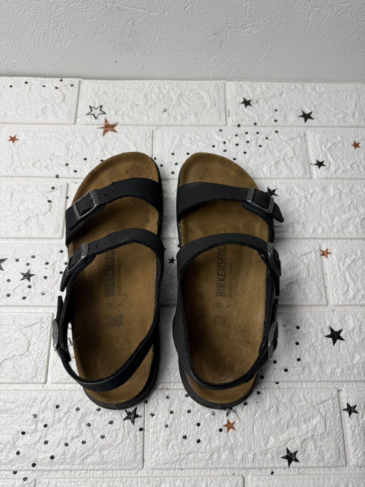 Birkenstock BIRKENSTOCK US8 UK6 EUR39 Black Size US 8 / IT 38 - 4 Thumbnail