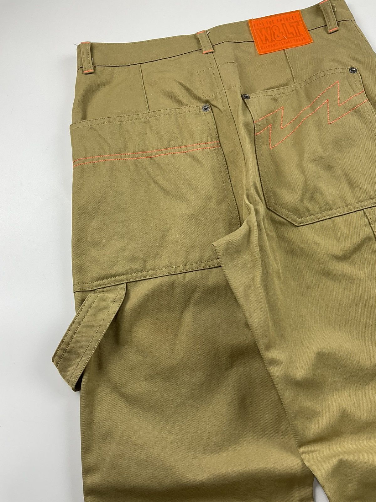 Walter Van Beirendonck Vintage Walter Van Beirendonck S/S'98 Carpenter Pants Size US 29 - 6 Thumbnail
