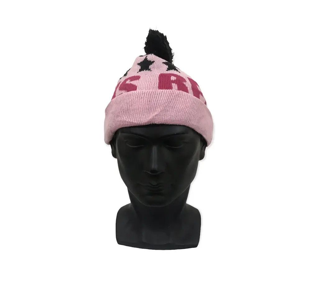 Japanese Brand Bean Bobble Beanie Hat Size ONE SIZE - 2 Thumbnail