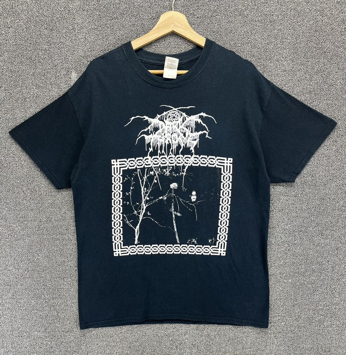 Band Tees Vintage Y2K DarkThrone Taakeferd Punk Rock Band Tees T Shirt Size US L / EU 52-54 / 3 - 1 Thumbnail