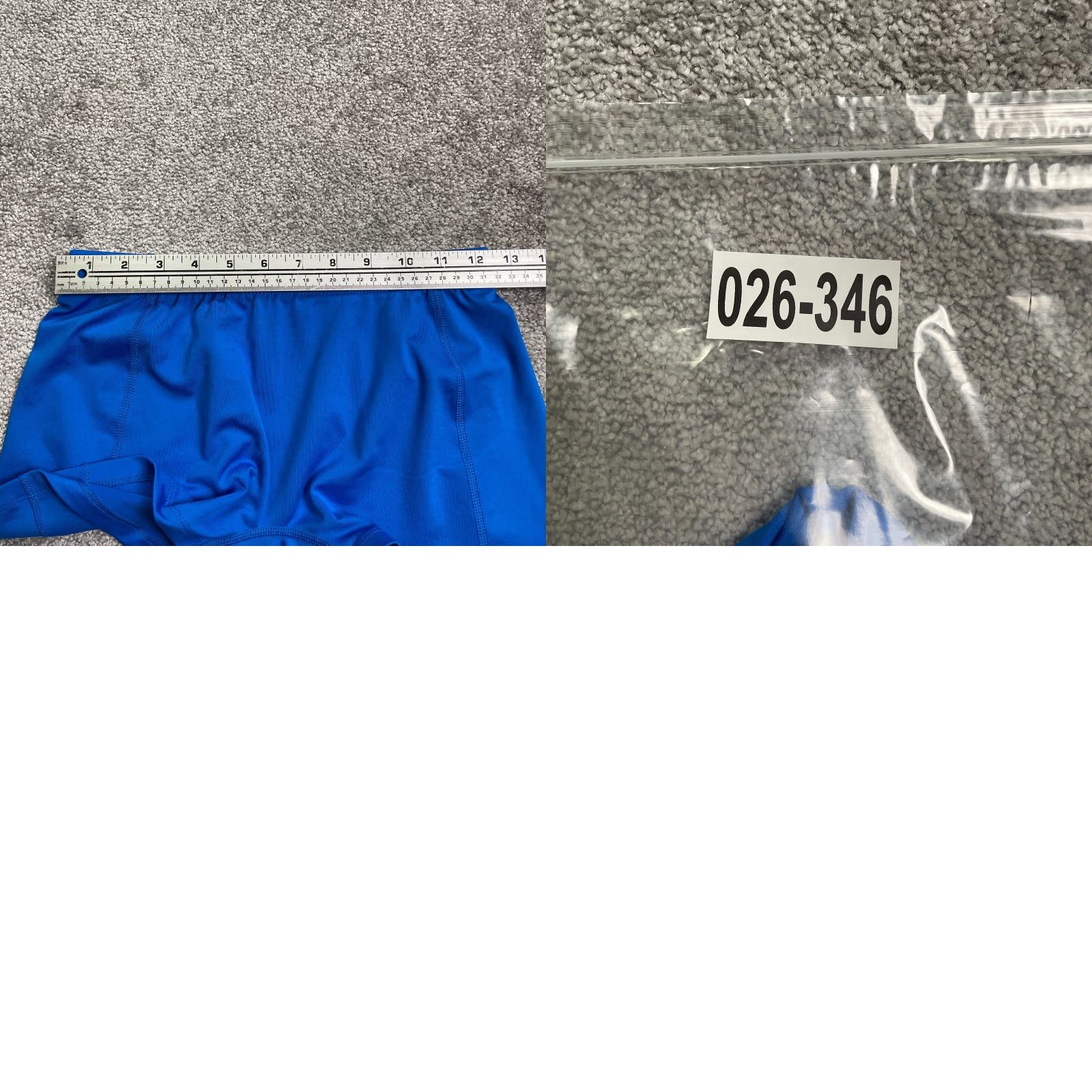Vintage BCG Active Compression Shorts Juniors Medium Blue Athletic Running Yoga Gym 24x3 Size 24" / US 00 / IT 34 - 8 Thumbnail