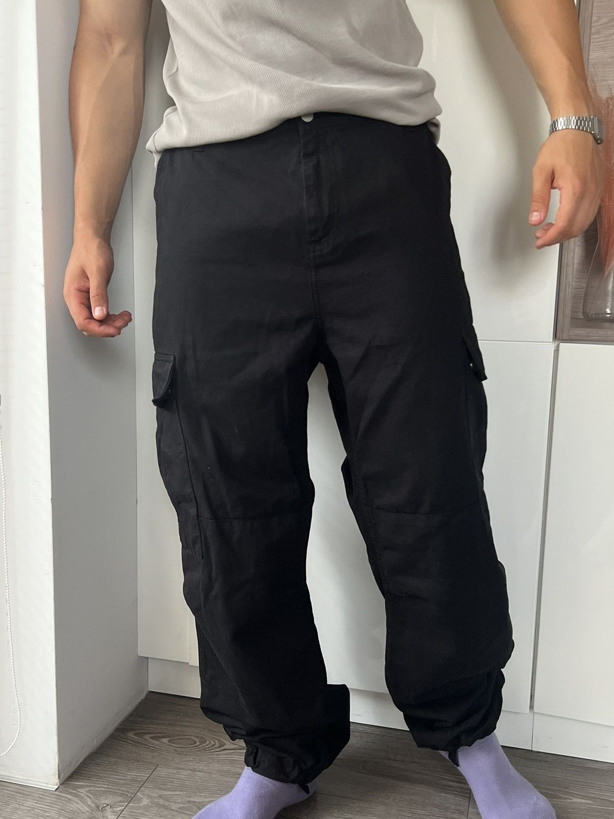 Carhartt × Carhartt Wip ‼️Carhartt Wip Regular Cargo Y2k Box Logo Rap Pants‼️ Size US 36 / EU 52 - 25 Thumbnail
