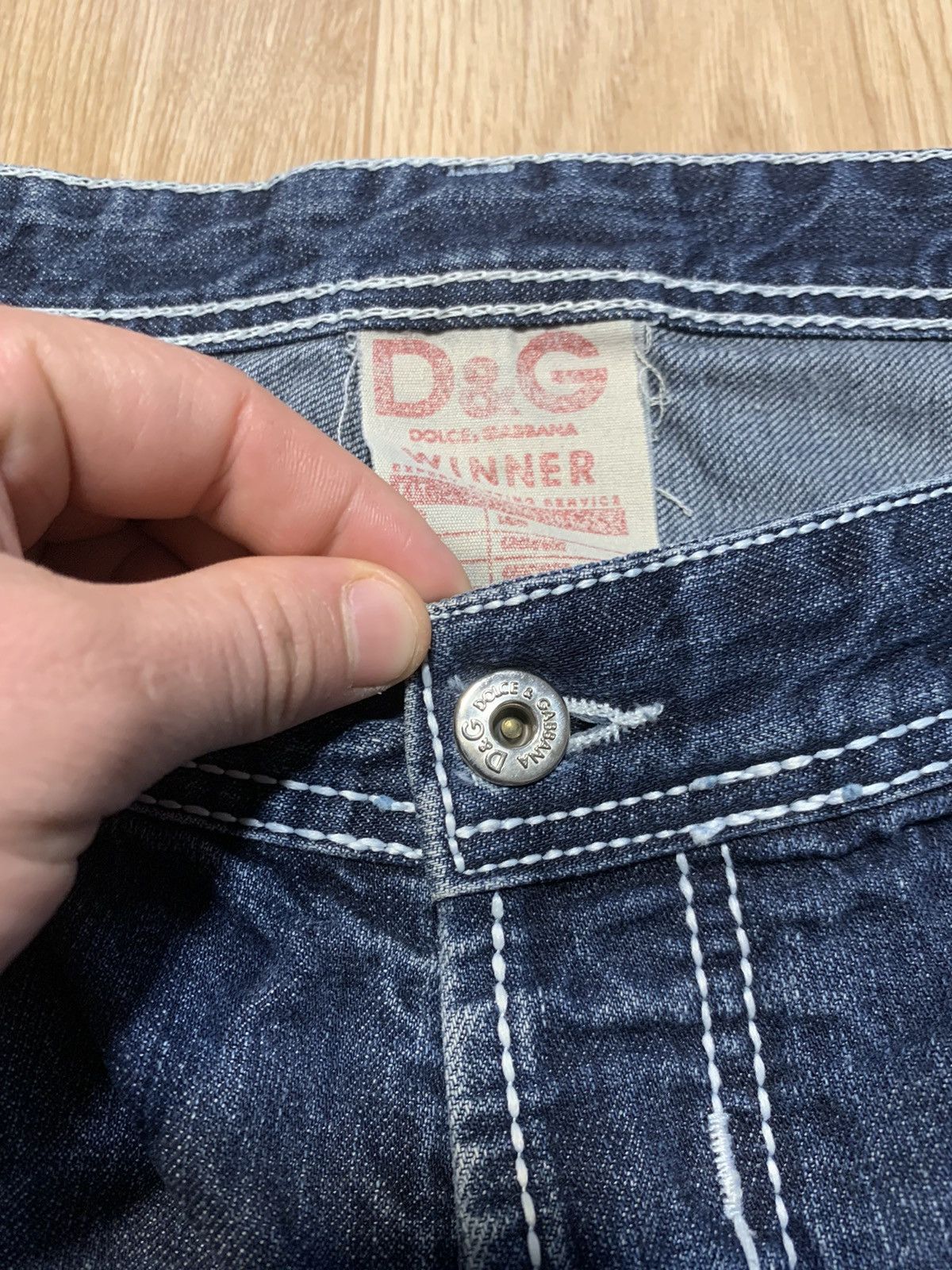 Vintage Dolce & Gabbana Winner Denim Jeans