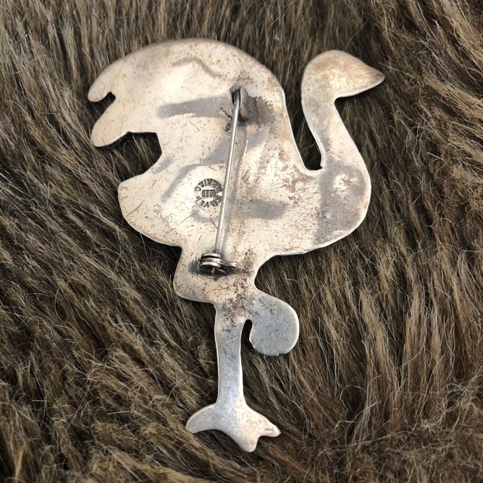 Other Rare 1940s Aguilar for Coro Mexican silver brooch Size ONE SIZE - 2 Thumbnail