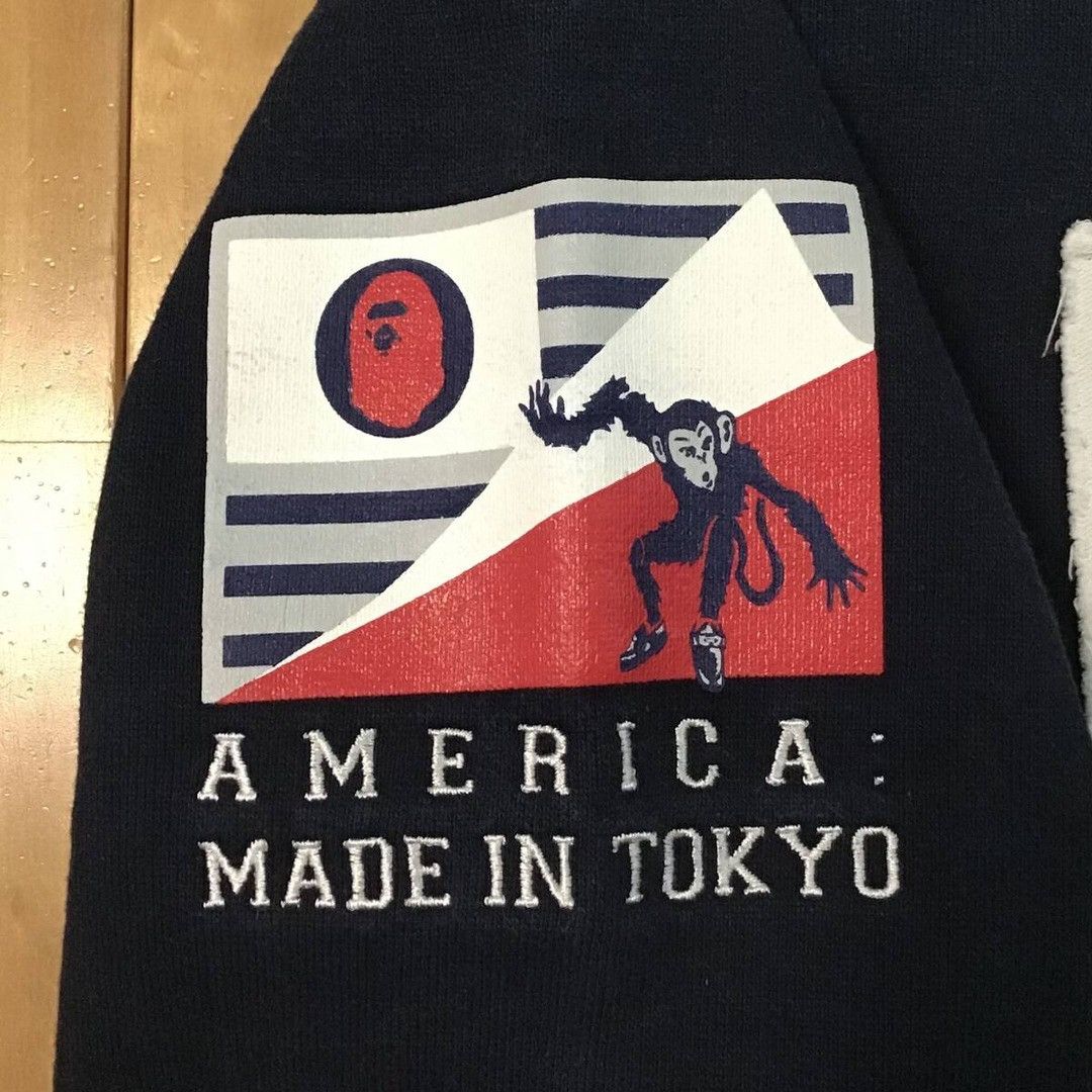 Bape × Nigo BAPE logo pullover hoodie a bathing ape NIGO Size US M / EU 48-50 / 2 - 5 Thumbnail