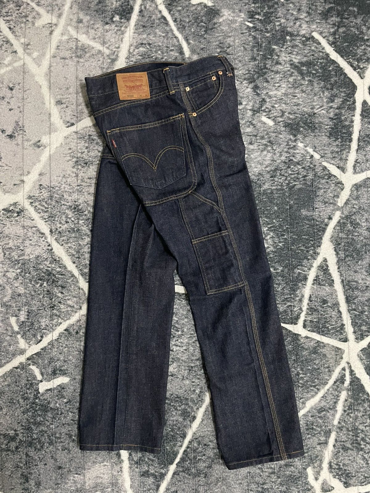image of Comme Des Garcons x Junya Watanabe Levi’S Junya Watanabe Comme Des Garçons Man Denim in Blue (Size 