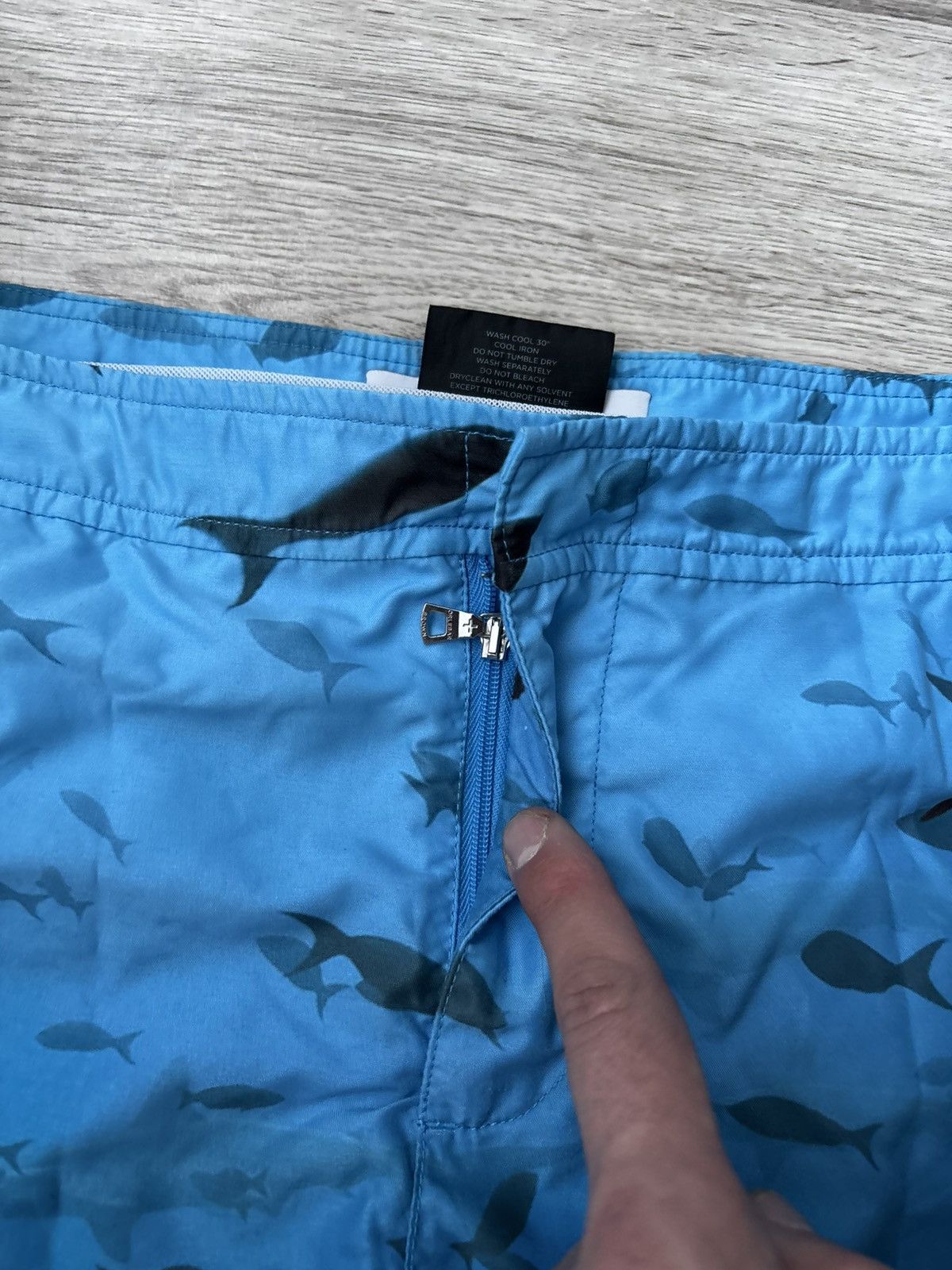 Orlebar Brown Orlebar Brown x Blue Marine Foundation Bulldog Swim Shorts Size US 38 / EU 54 - 23 Thumbnail
