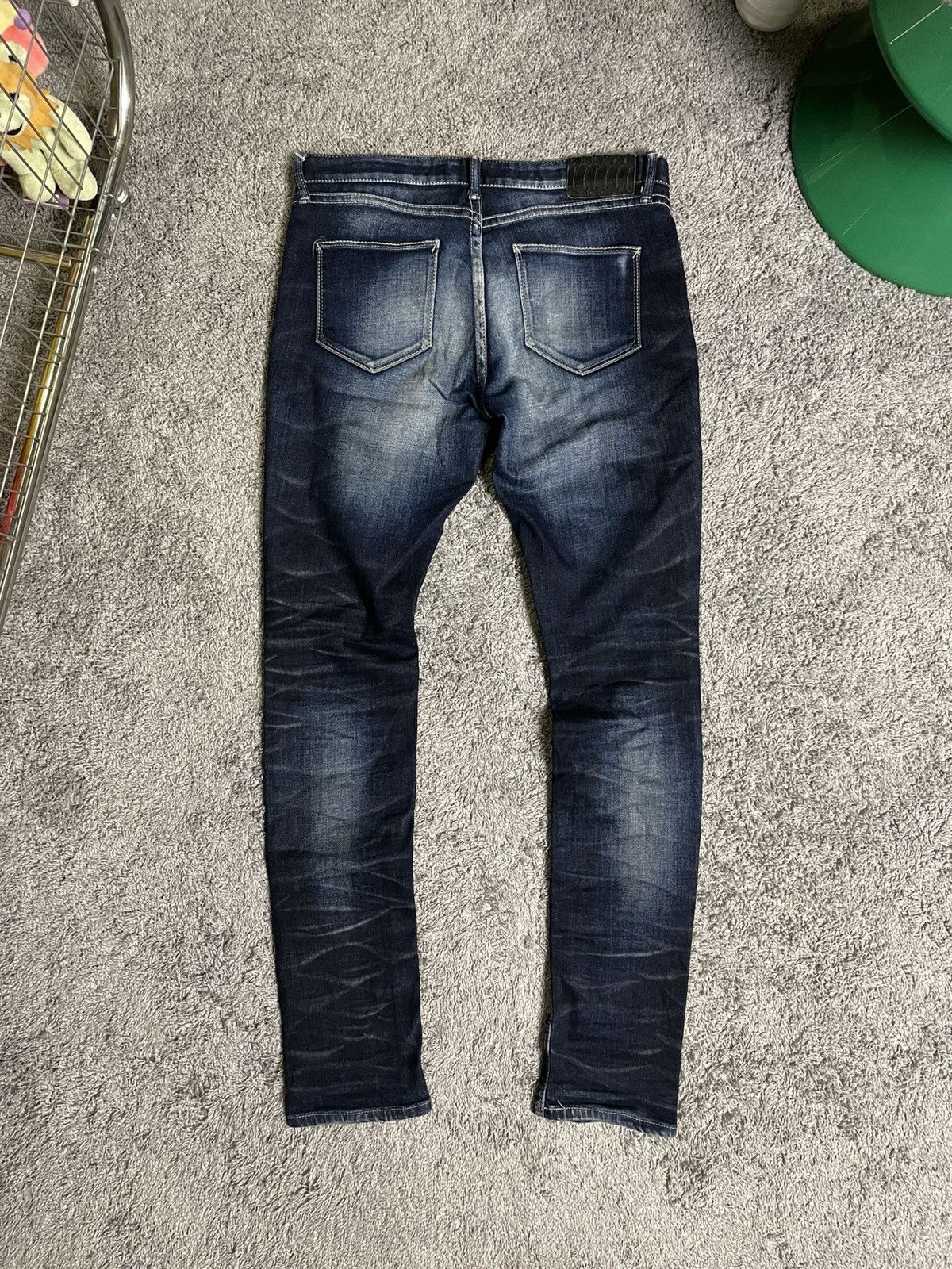 GOSTAR DE FUGA Fuga Skinny Dyed Seasoned Denim Size US 32 / EU 48 - 12 Thumbnail