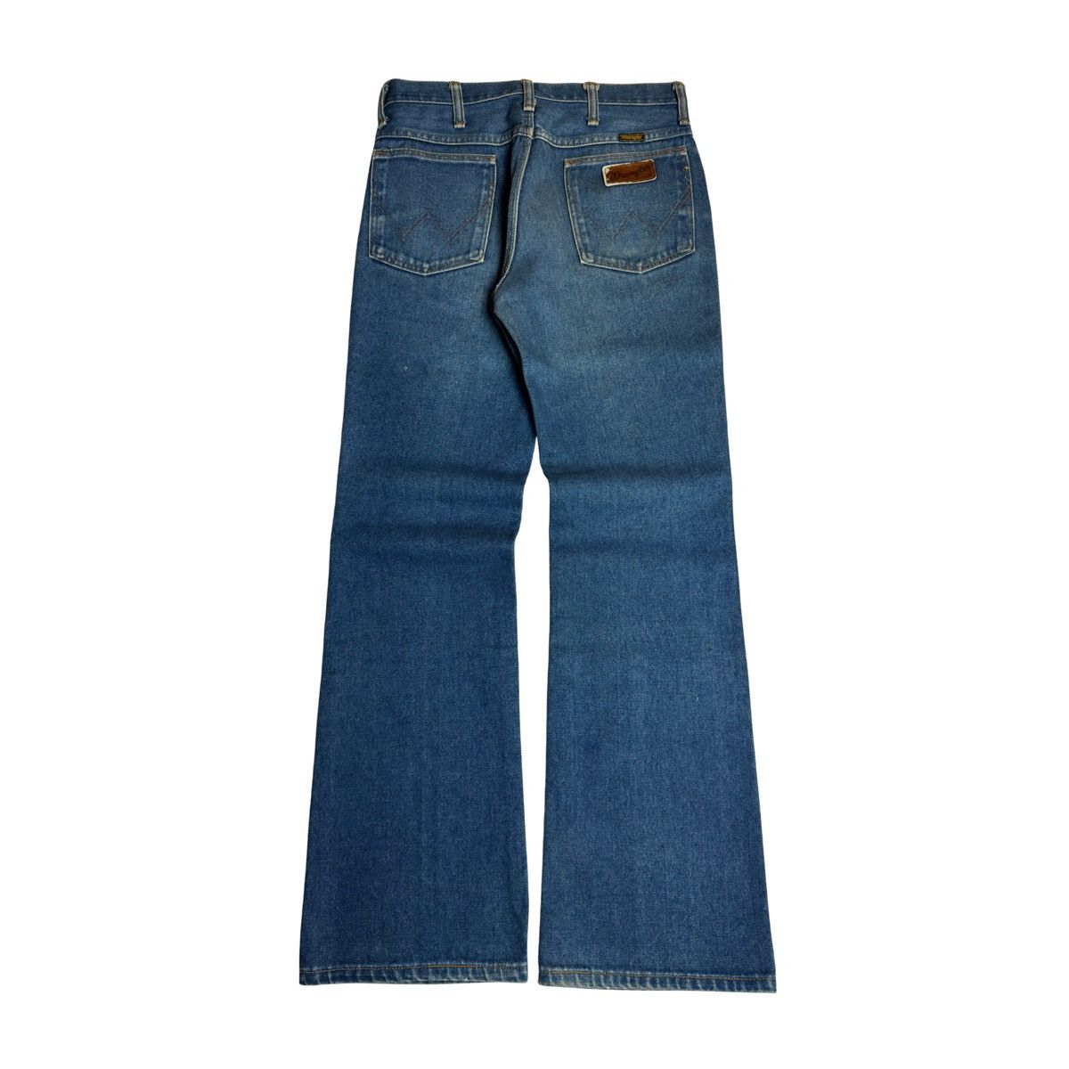 Wrangler Vintage 70s/80s Wrangler 935 DEN Slim Fit Flare Size US 29 - 2 Thumbnail