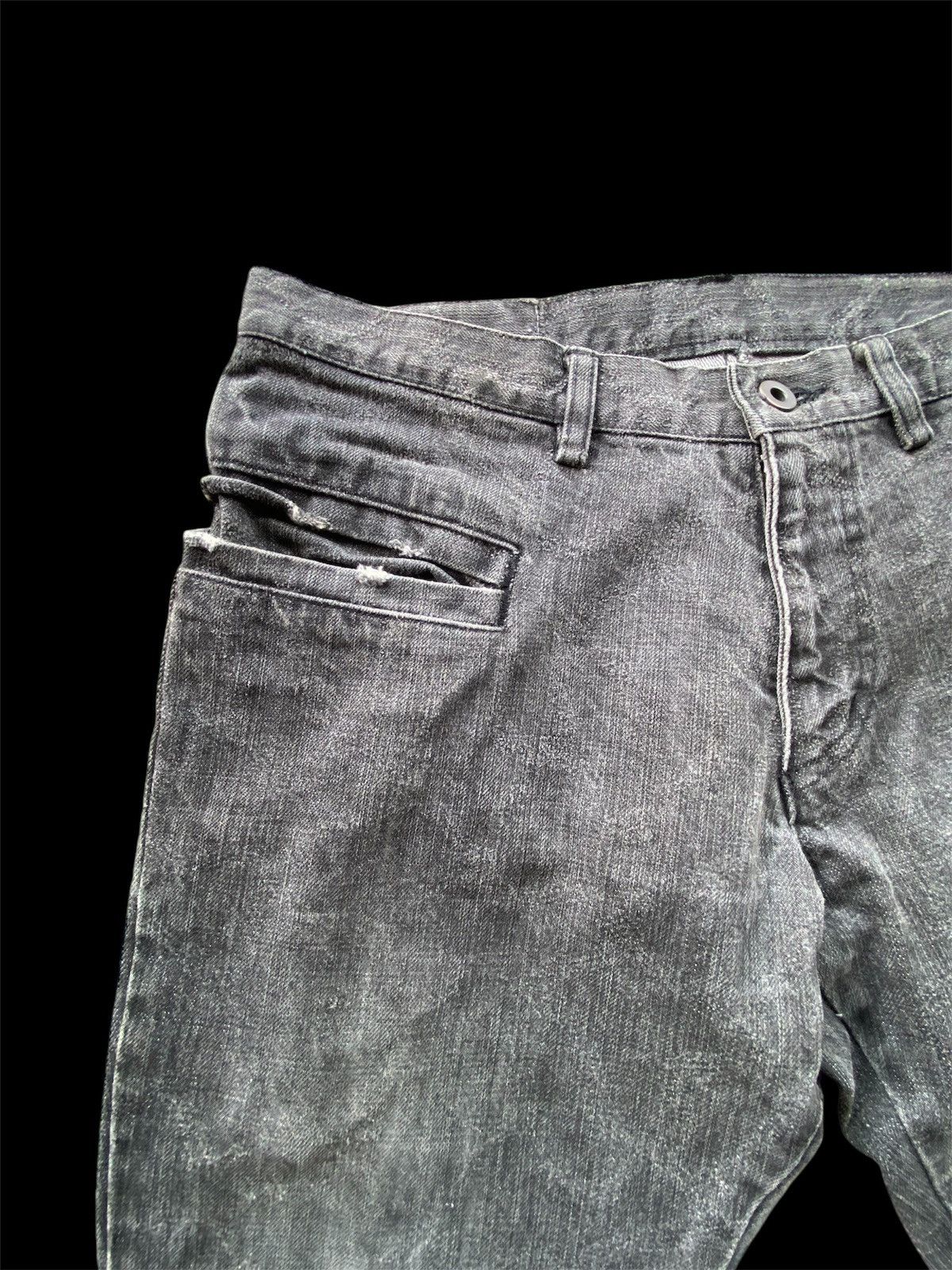Hysteric Glamour × Japanese Brand × L7 Real Hip Flare Jeans Japanese L7 Real Hip Black pp33 Size US 32 / EU 48 - 4 Thumbnail