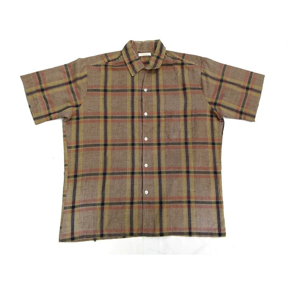 Vintage Vintage Old Sharp Madrass Shirt Checkered window pane Size US M / EU 48-50 / 2 - 1 Thumbnail