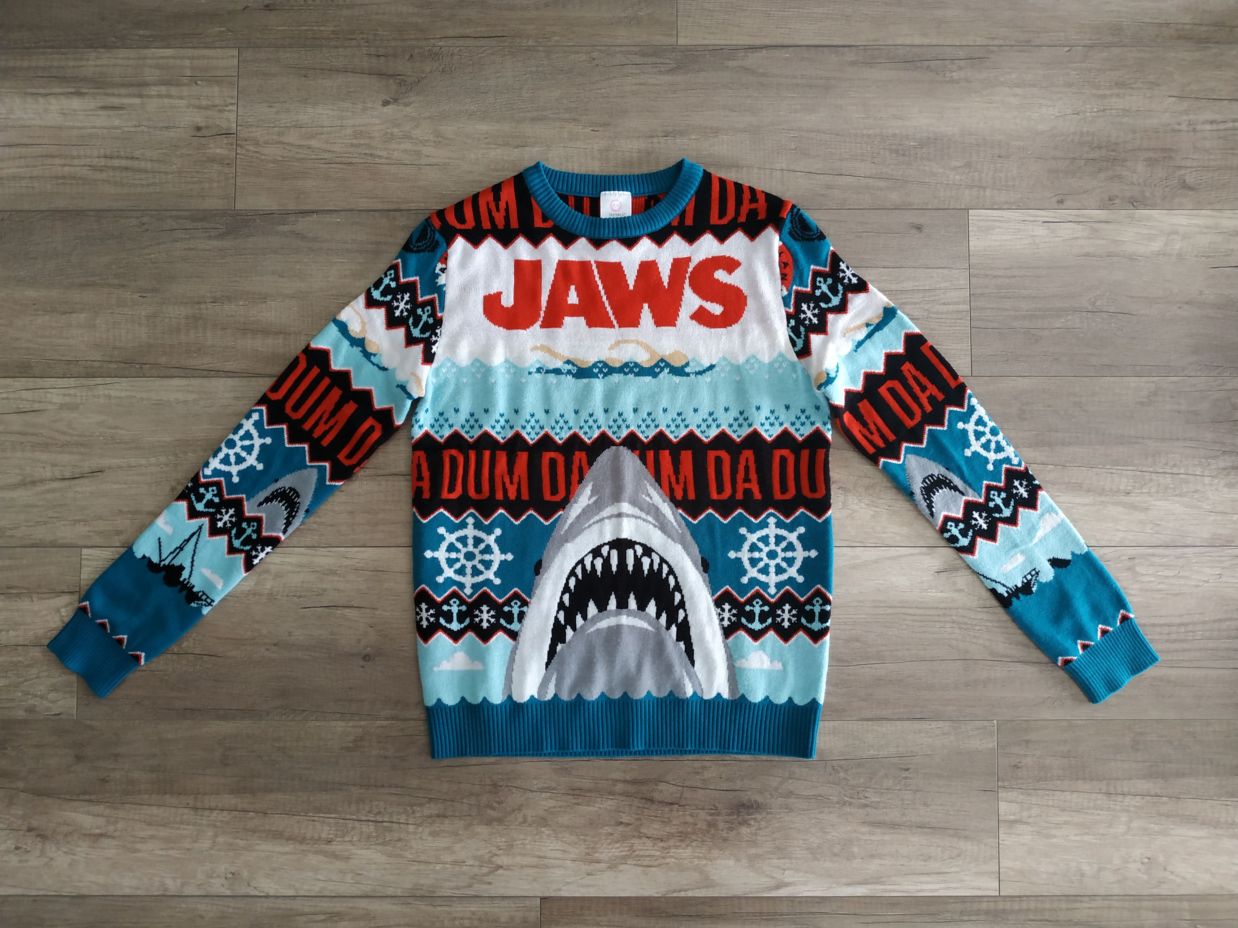 Universal Studios Numskull JAWS Universal Studios Men Sweater/Pullover, SMALL Size US S / EU 44-46 / 1 - 2 Thumbnail