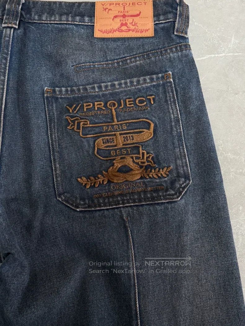 Y/Project Y/PROJECT Size 36 Wash mud dyed jeans Size US 36 / EU 52 - 7 Thumbnail