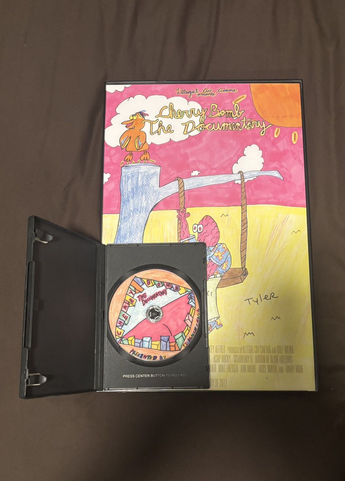 Tyler The Creator Cherry Bomb Documentary DVD and Signed Poster Size ONE SIZE - 2 Thumbnail