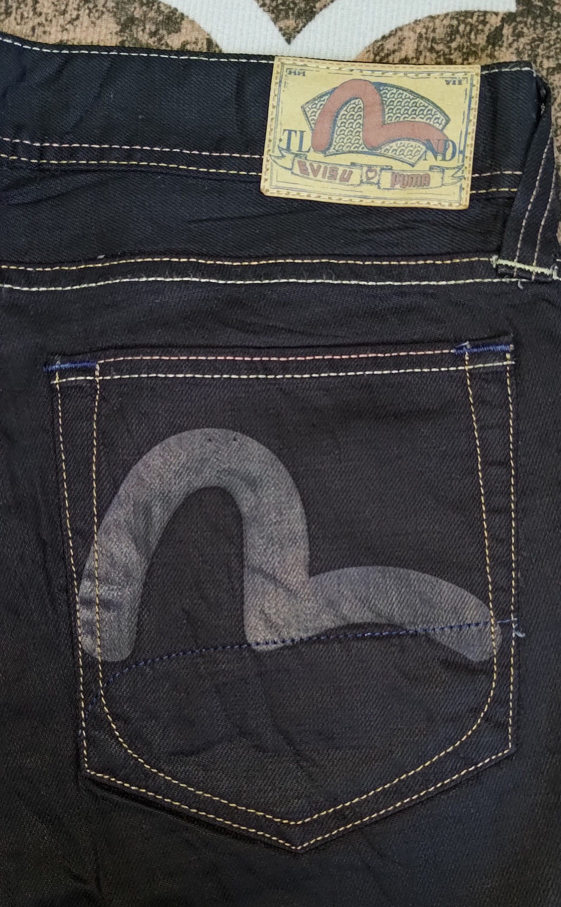 Evisu × Puma Vintage Evisu x Puma True Love Bootcut Jeans Size 34" / US 12 / IT 48 - 9 Thumbnail