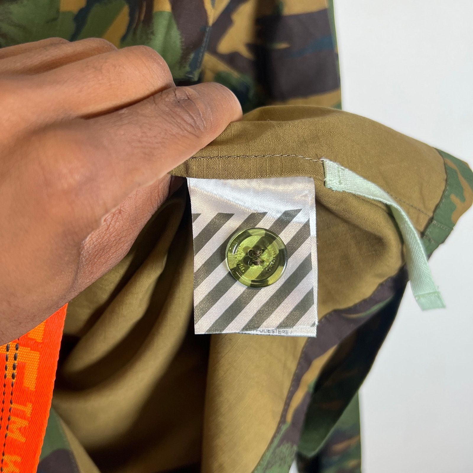 Off-White Off-White SS18 Camo Field Patches M-65 Cargo Jacket Size XXL Size US XXL / EU 58 / 5 - 8 Thumbnail
