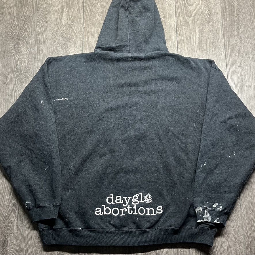 Band Tees × Vintage Vintage Dayglo Abortions 1990s Punk Band Hoodie XXL Size US XXL / EU 58 / 5 - 7 Thumbnail