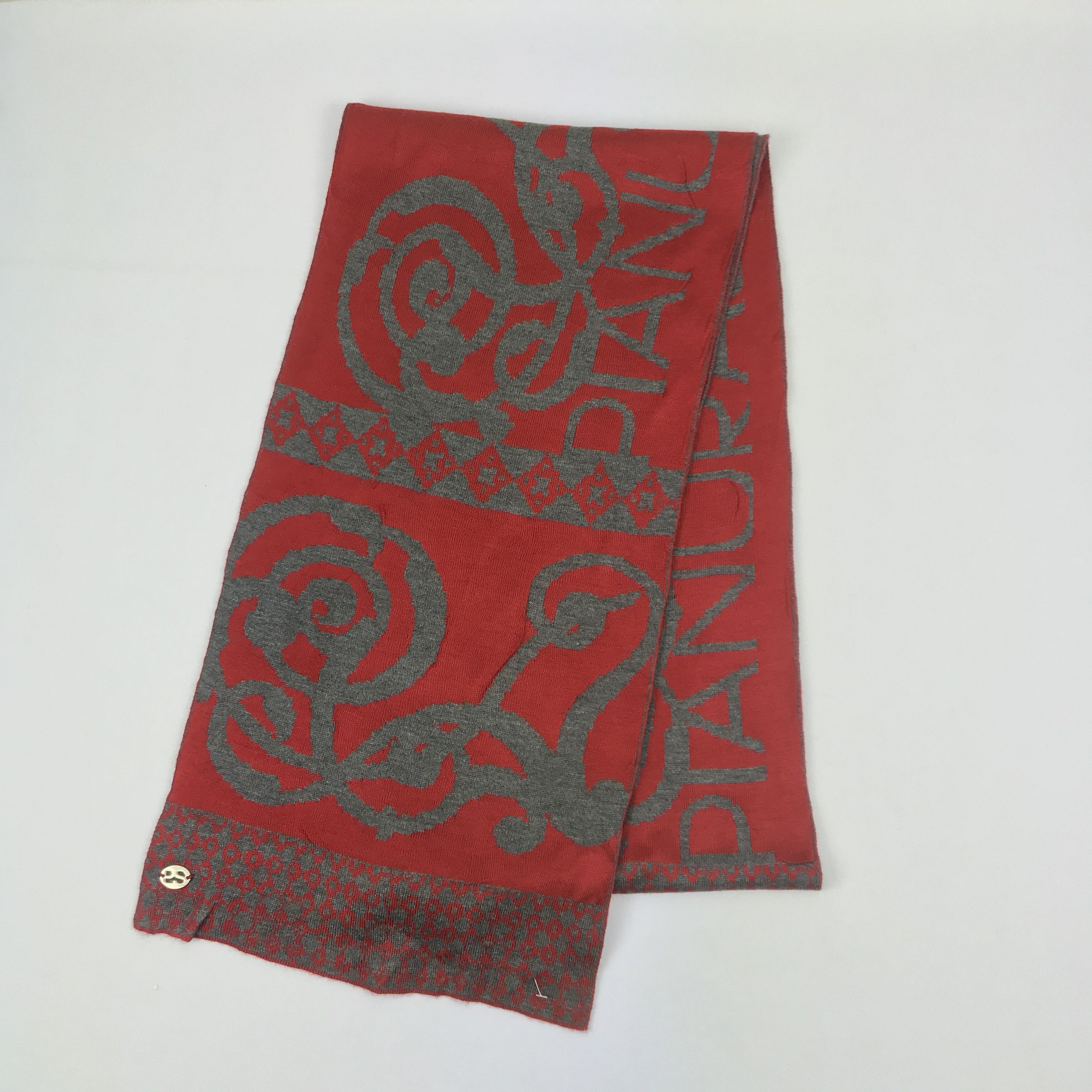 Vintage Vintage Pianura Studio Scarf Muffler Wool Cashmere Scarves Size ONE SIZE - 3 Thumbnail