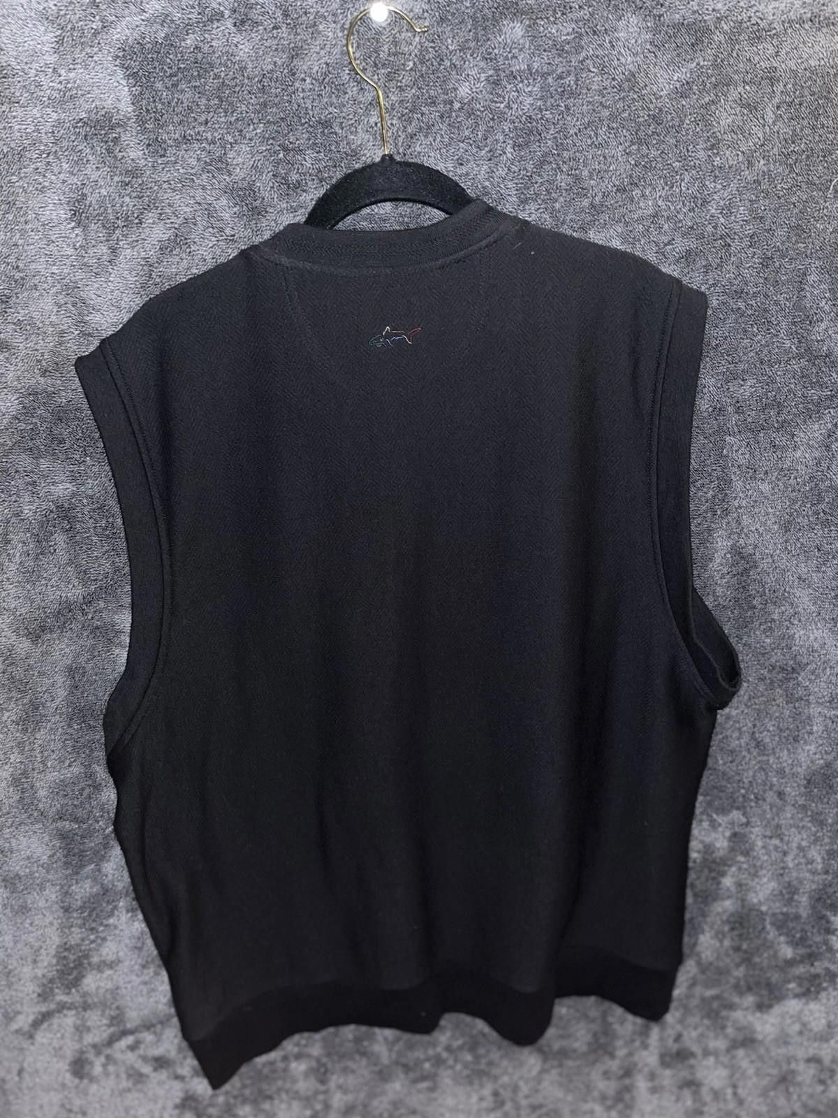 Greg Norman Greg Norman Golf Vest Mens Large Black Sleeveless Pullover Size ONE SIZE - 2 Thumbnail