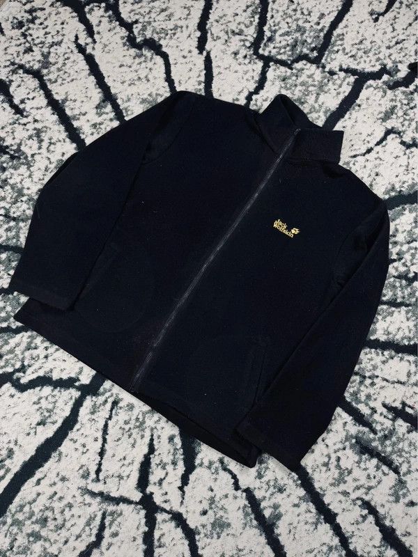Jack Wolfskin Vintage Jack Wolfskin fleece jacket black XXL logo Size US XXL / EU 58 / 5 - 2 Thumbnail