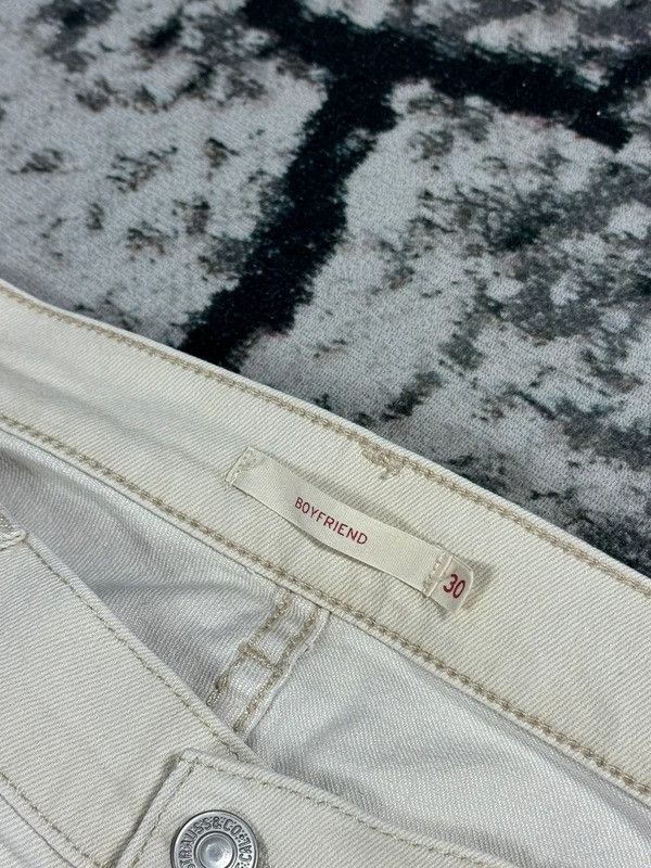 Levi's Vintage Levis Boyfriend jeans 30 27 cream Size 30" / US 8 / IT 44 - 7 Thumbnail