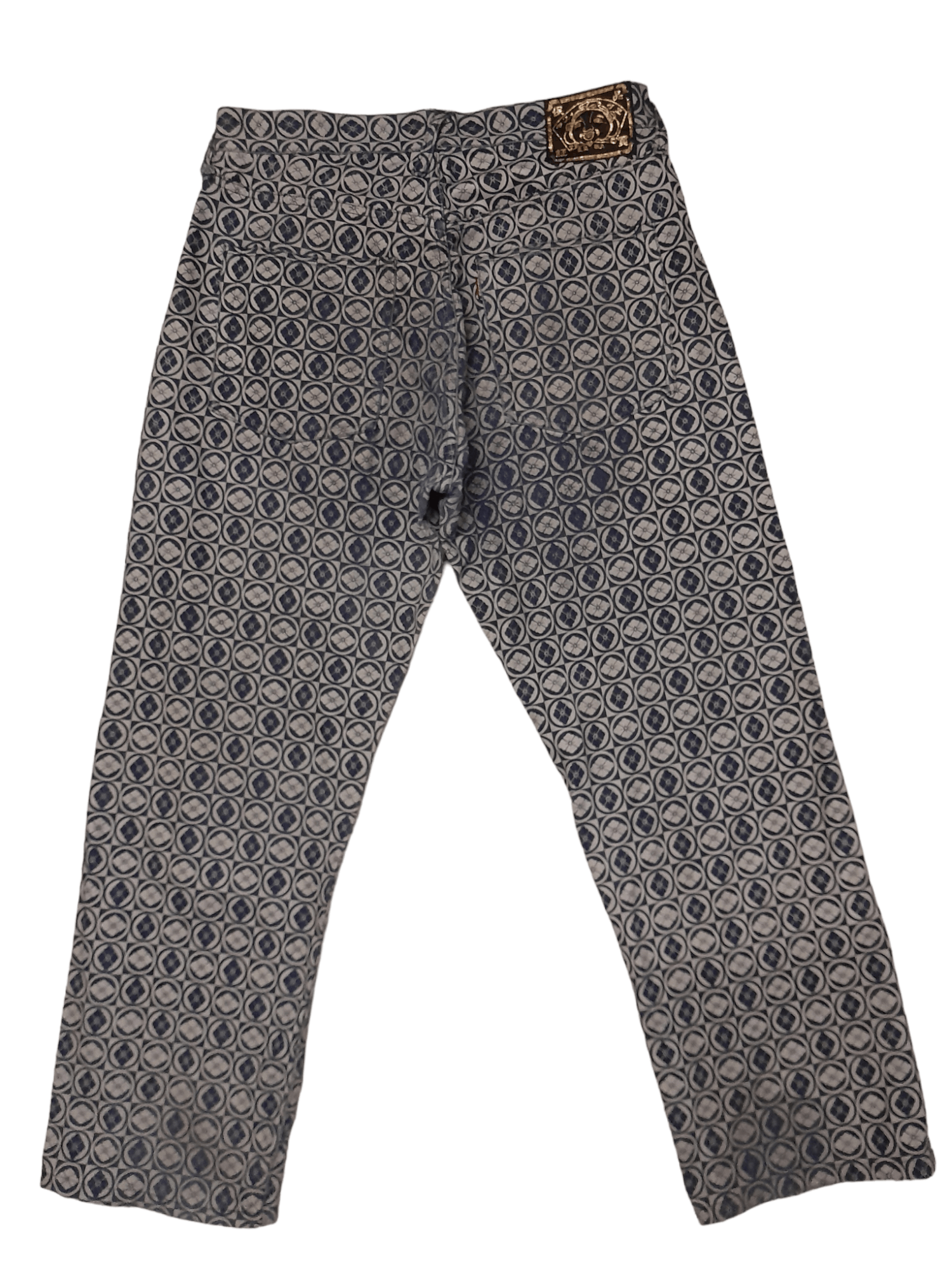 Evisu Evisu Hidehiko Yamane Full Print Denim Ebisu Logo (F301) W34 Size US 34 / EU 50 - 1 Thumbnail