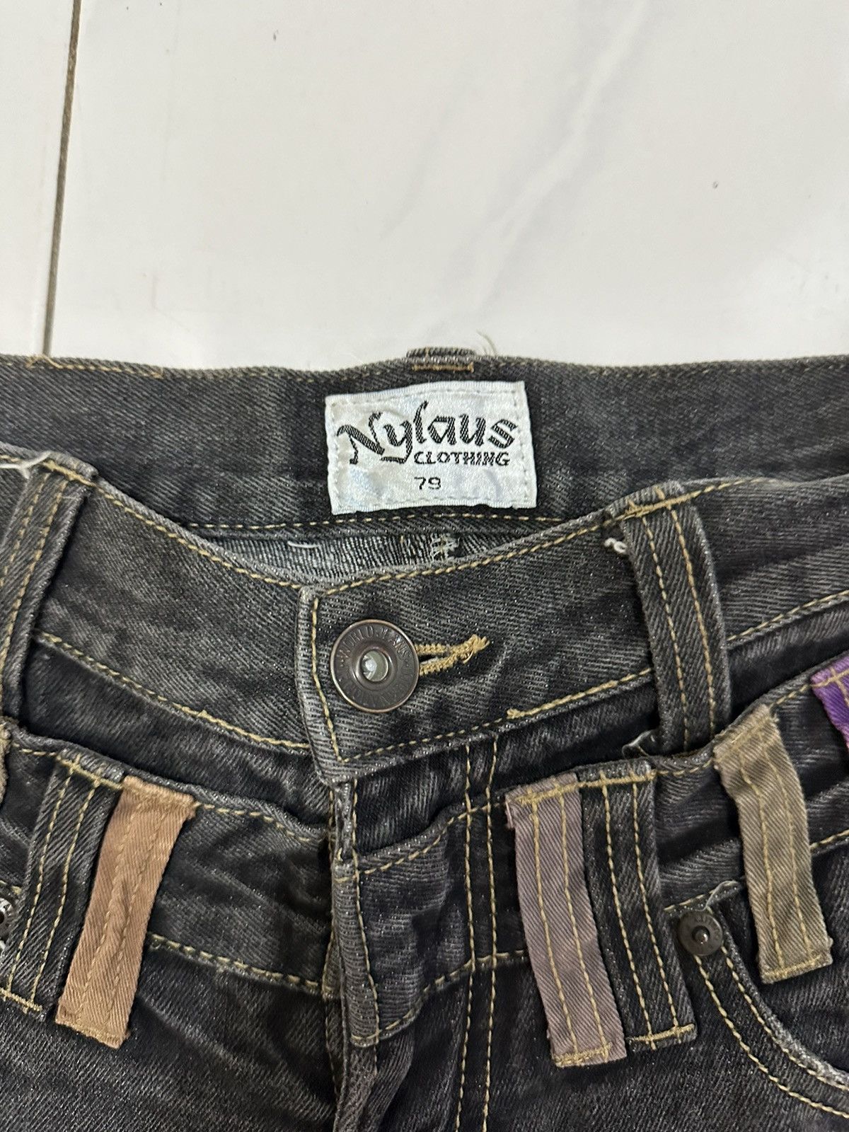 Japanese Brand VTG Distress Nylaus Double Waist Like Undercover Pants Size US 34 / EU 50 - 6 Thumbnail