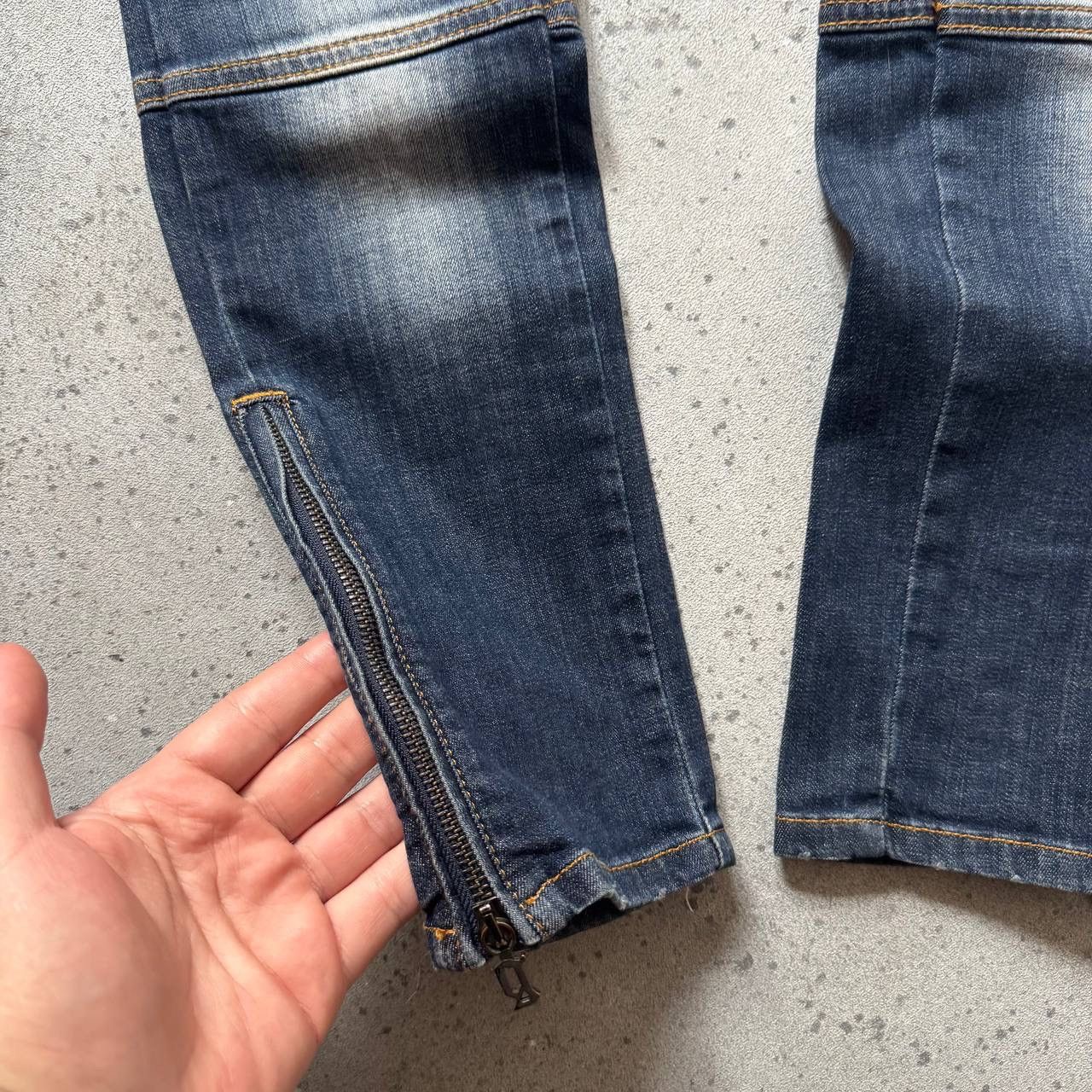 John Galliano John Galliano 2000’s Low Rise Skinny Jeans Size 27" / US 4 / IT 40 - 9 Thumbnail