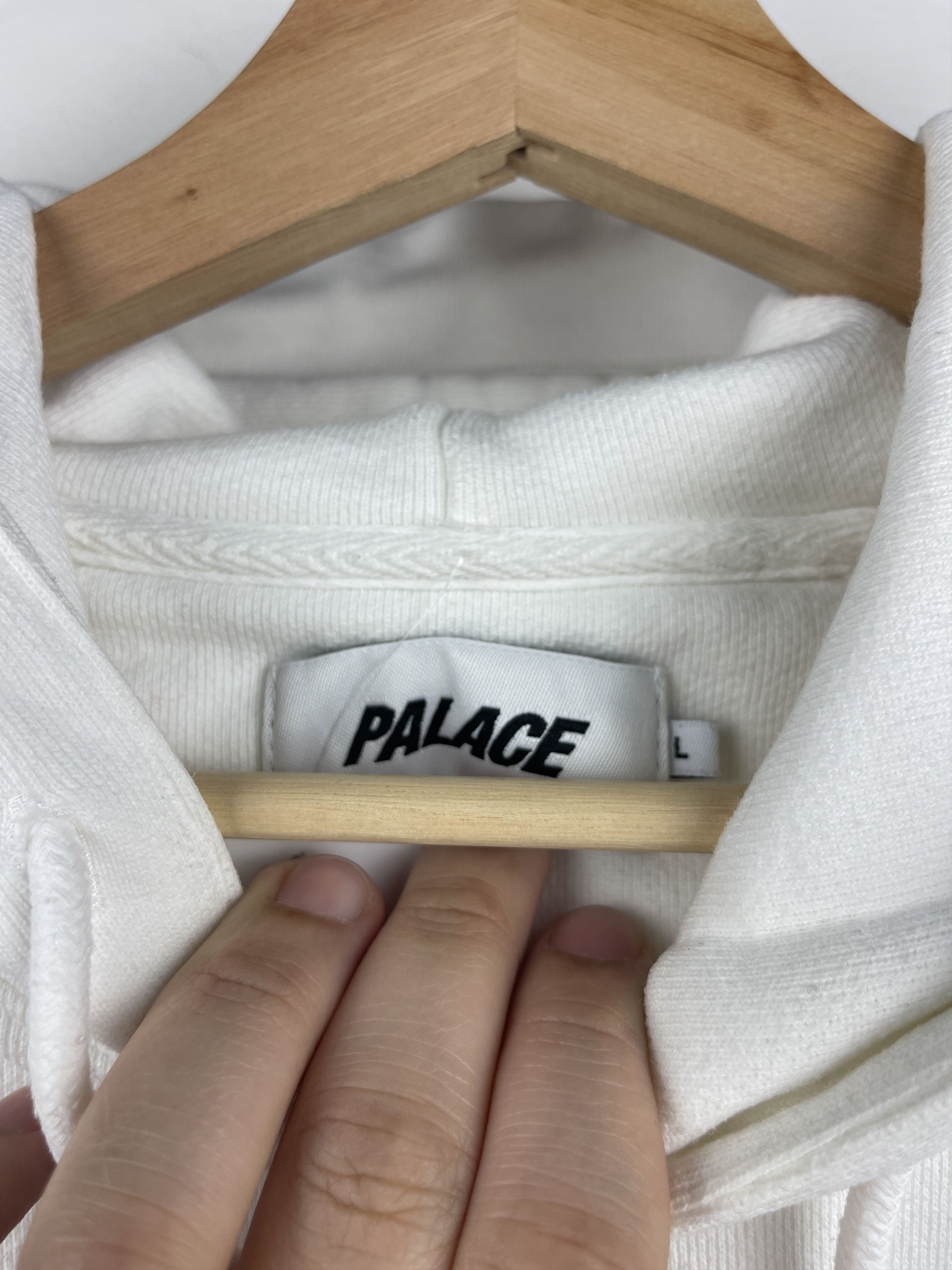 Palace Palace Tri Ferg White Hoodie Size US L / EU 52-54 / 3 - 6 Thumbnail
