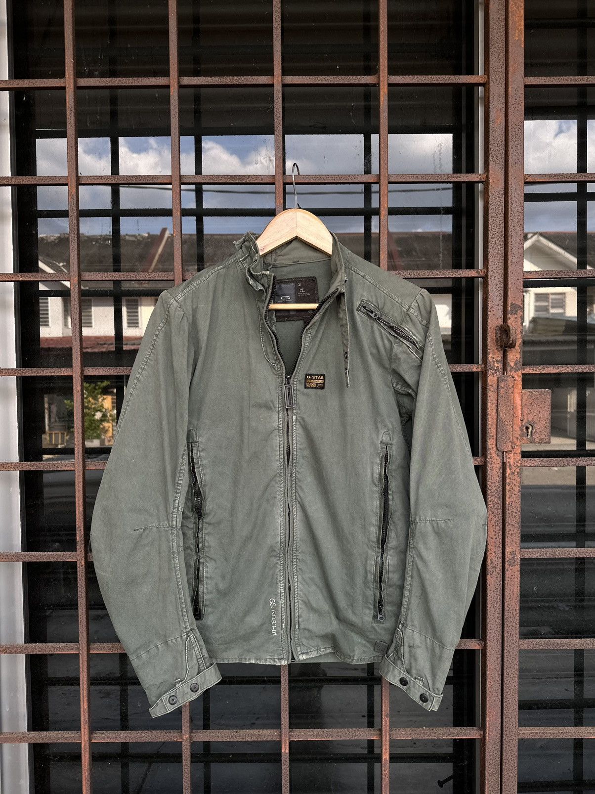 G-Star G-Star Faded Crazy Zipper Bomber Jacket Size US S / EU 44-46 / 1 - 1 Thumbnail