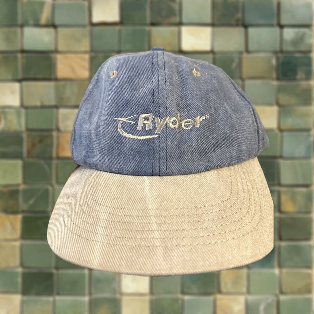 Vintage VINTAGE Ryder Hat SnapBack Adjustable Men Blue Corduroy Cap Size ONE SIZE - 1 Thumbnail