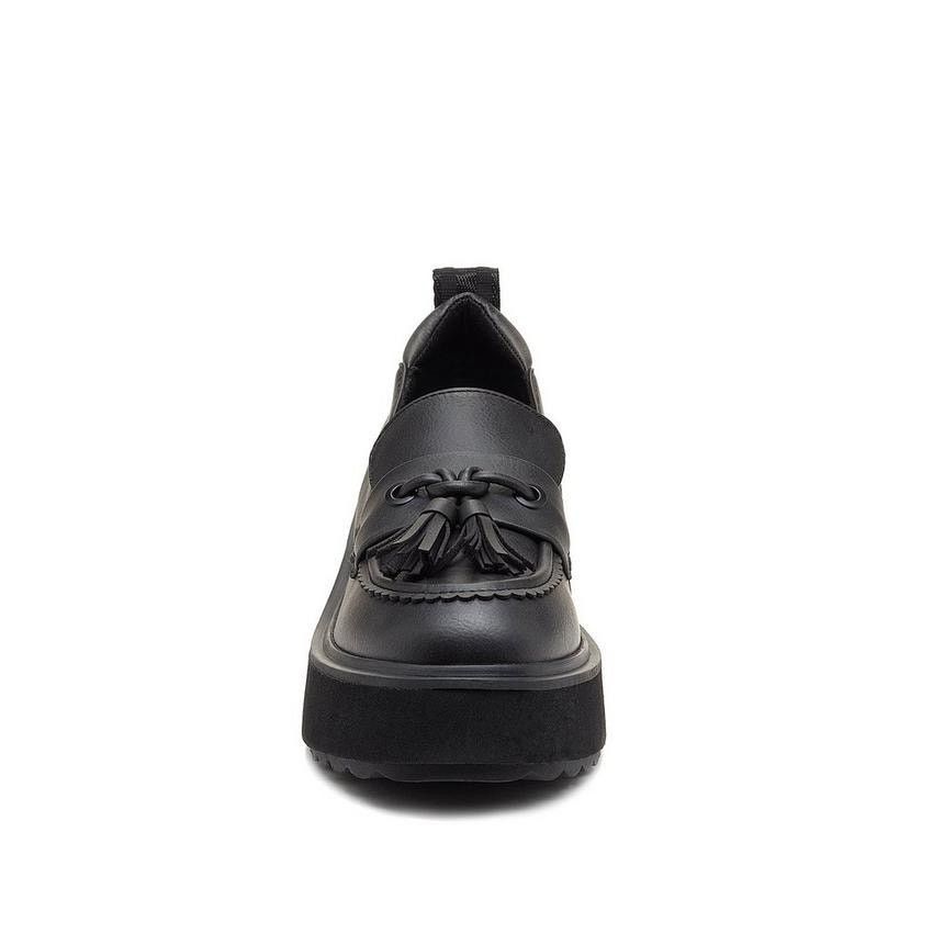 Other Rocket Dog Harper Platform Black Chunky Loafer Grunge Y2K Size US 8 / IT 38 - 4 Thumbnail