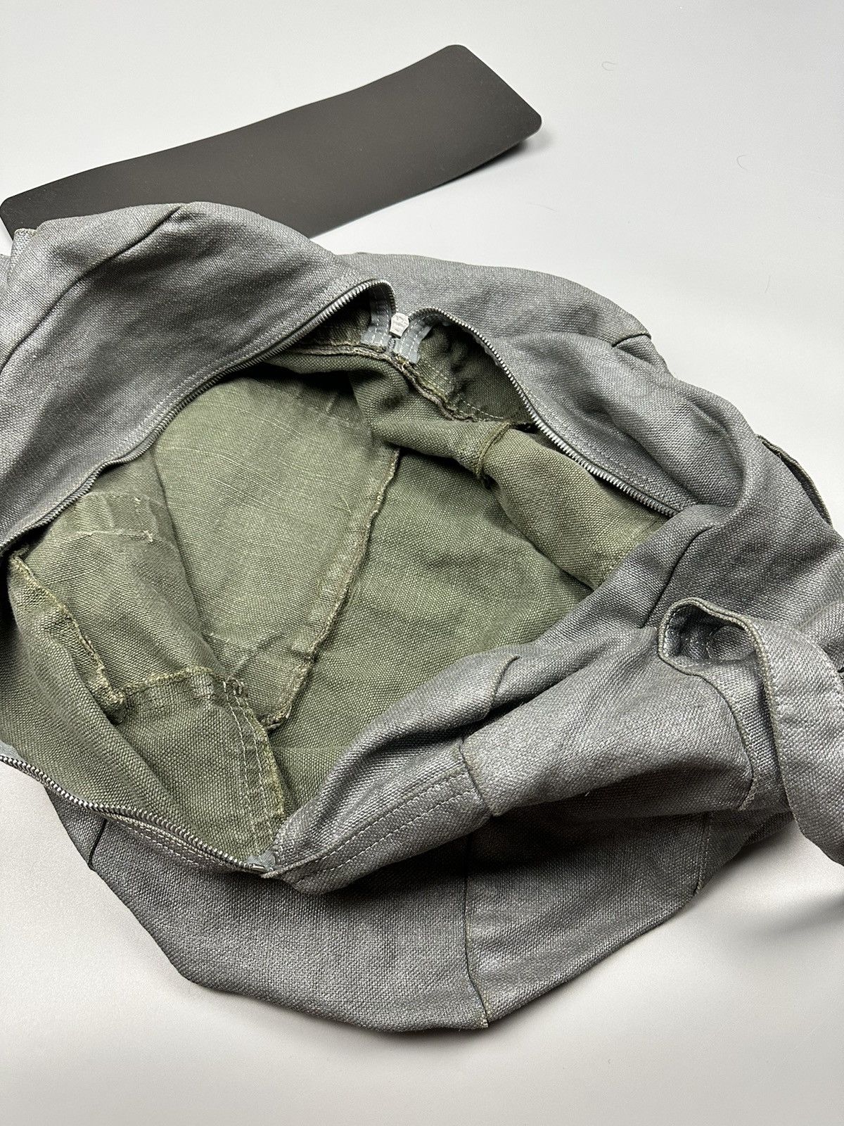 A.P.C. Rare Vintage APC Waxed Linen Tote Bags Size ONE SIZE - 9 Thumbnail