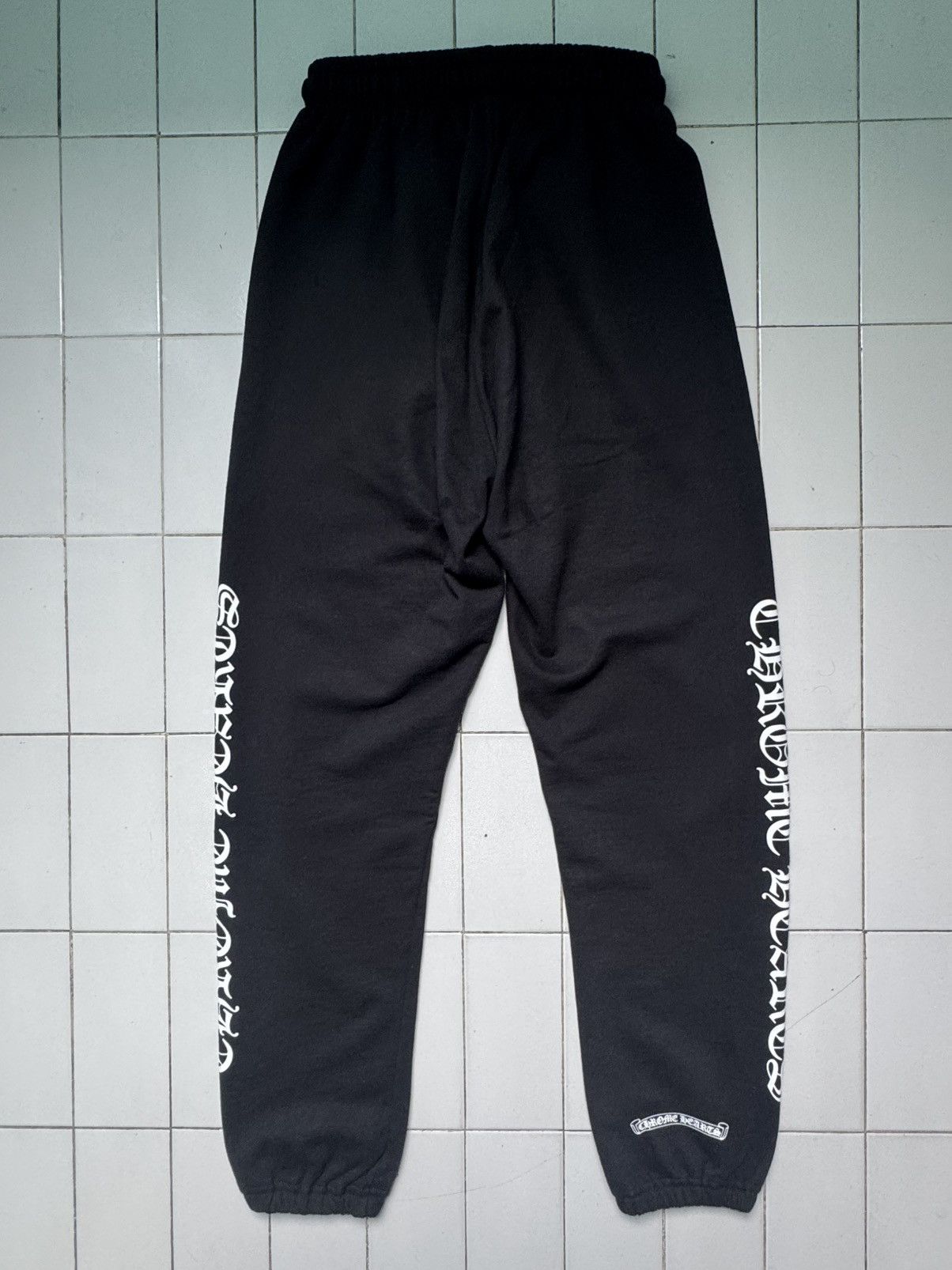 Chrome Hearts RARE Chrome Hearts Logo Sweatpants 2021 Size US 32 / EU 48 - 4 Thumbnail