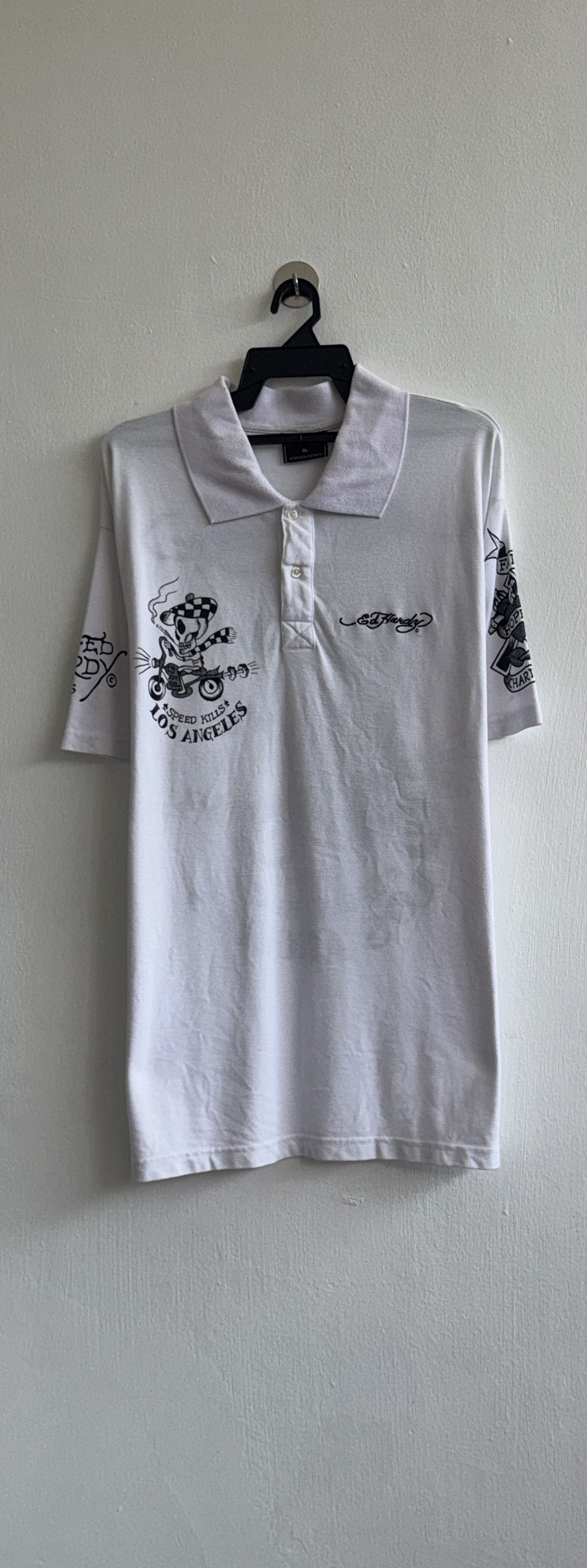 Ed Hardy Ed Hardy Polo T-Shirt Size US XXL / EU 58 / 5 - 2 Thumbnail