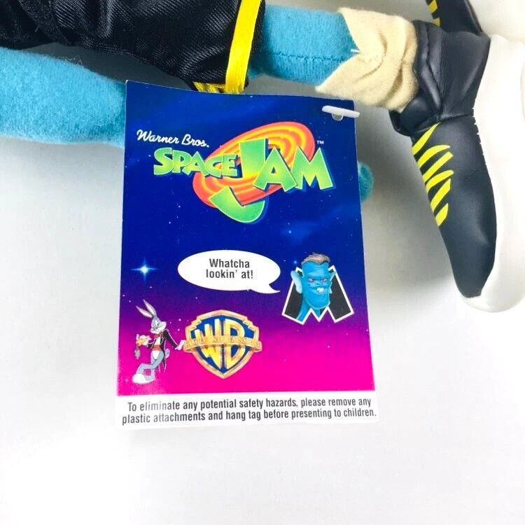 Vintage Vintage 1996 Space Jam Blanko Plush Monstars Jordan Size ONE SIZE - 8 Thumbnail