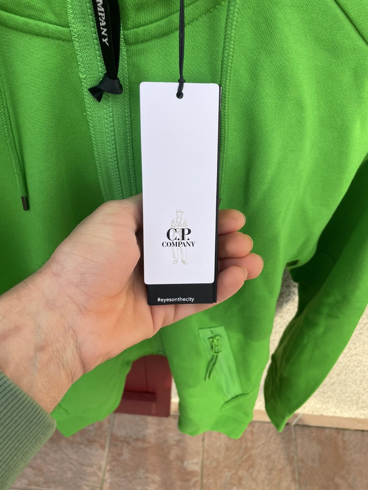 C.P. Company Light green CP Company goggles sweatshirt Size US M / EU 48-50 / 2 - 4 Thumbnail