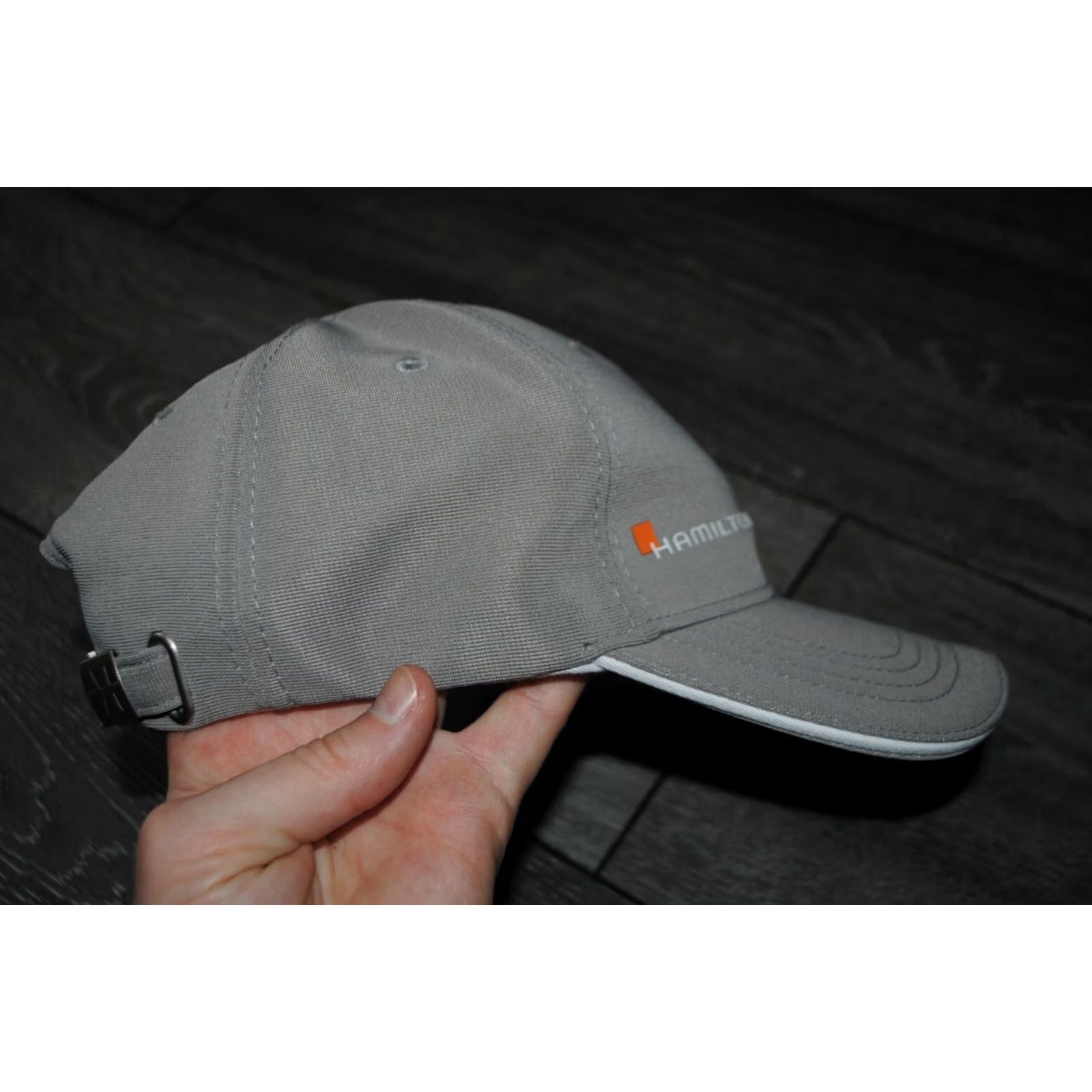Hamilton Hamilton Watch Company Hat Baseball Cap Adjustable One Size Gray Mens Shirt? Size ONE SIZE - 7 Thumbnail