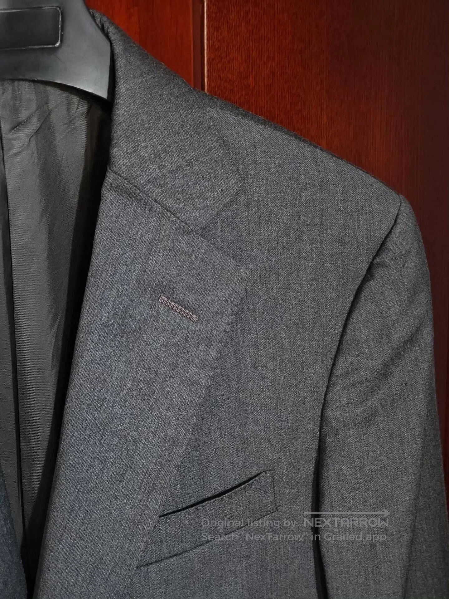 Ermenegildo Zegna Dunhill Gray Wool Blazer Jacket. Size US M / EU 48-50 / 2 - 2 Thumbnail