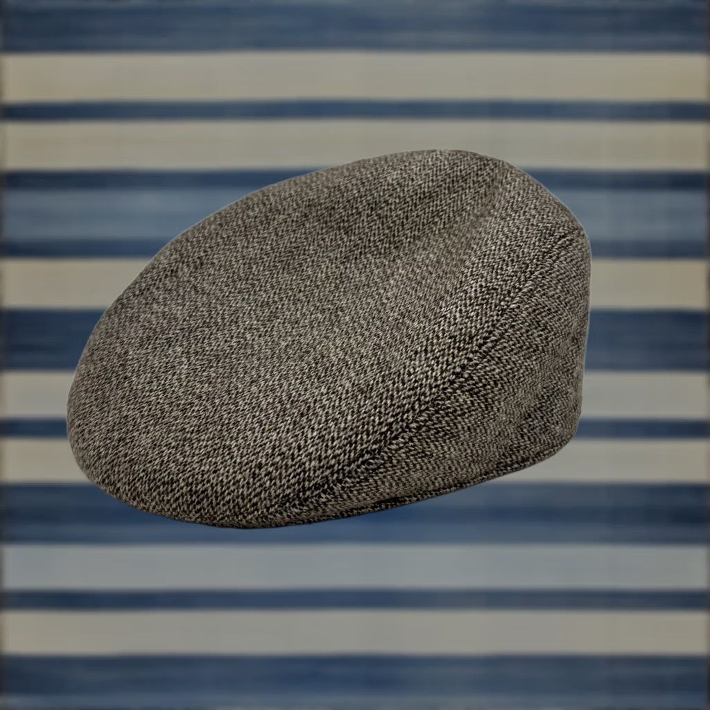 Vintage VINTAGE ORNELLA Wool Hat Mens L Brown Polyester Flat Cap Made in Italy Paperboy Size ONE SIZE - 1 Thumbnail