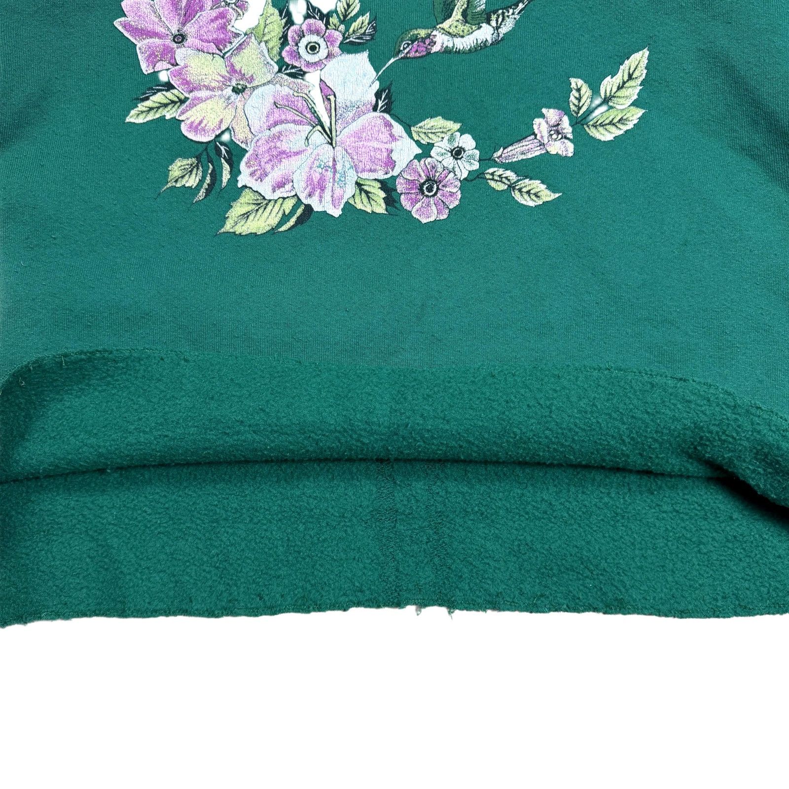 Vintage Vintage 90s Arizona Hummingbird Floral Sweatshirt Medium Size M / US 6-8 / IT 42-44 - 4 Thumbnail