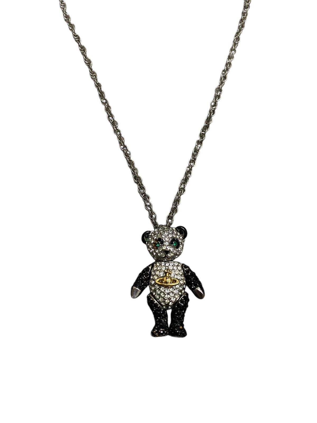 Vivienne Westwood Vivienne Westwood bear neckle logo Size ONE SIZE - 1 Thumbnail