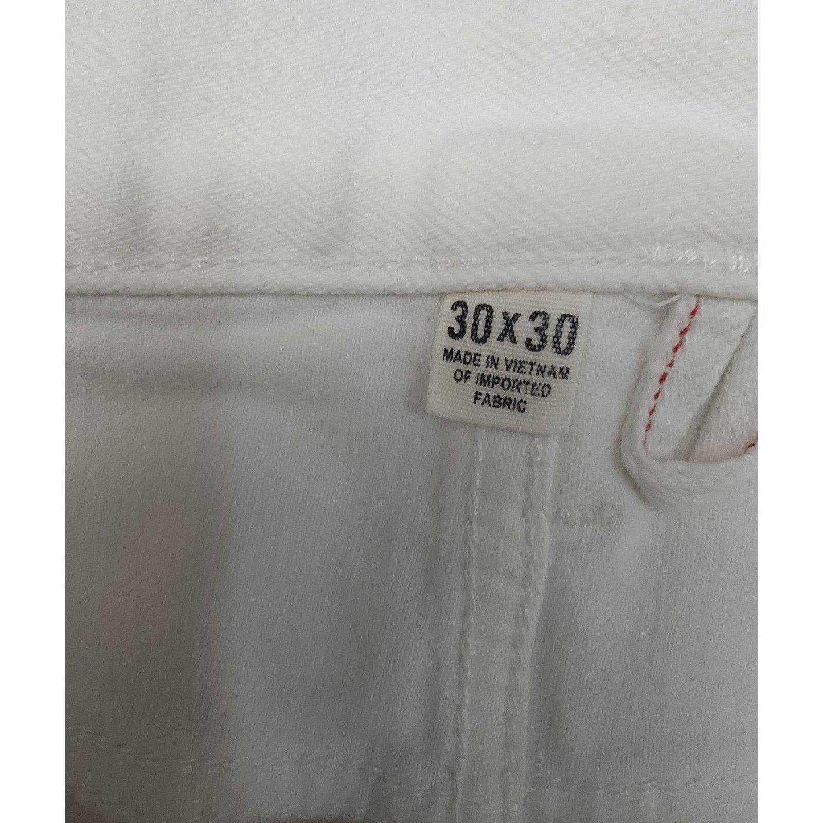 Todd Snyder Todd Snyder Slim Fit Japanese Selvedge Denim White 30x29 Size US 30 / EU 46 - 6 Thumbnail