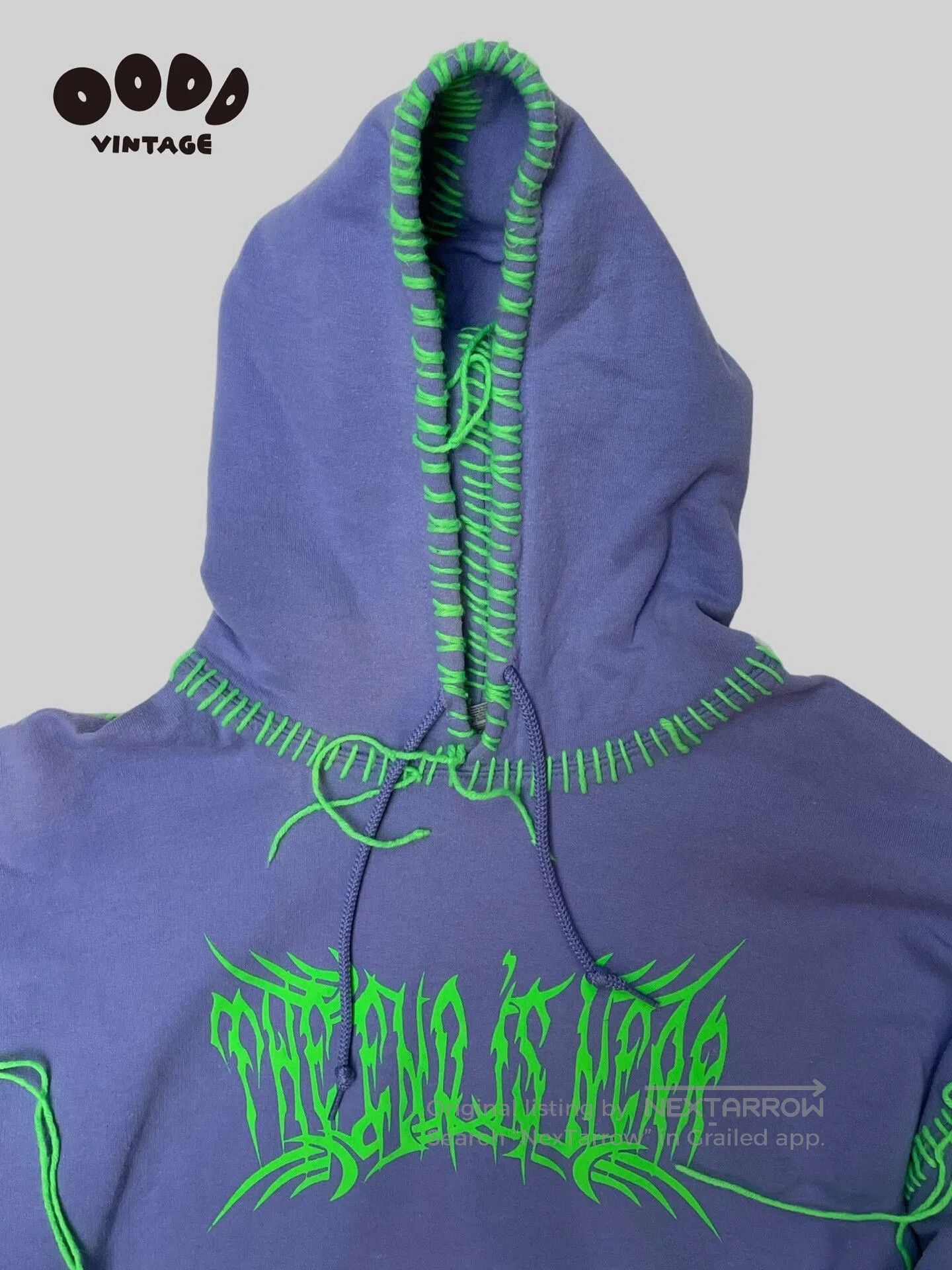 Japanese Brand TEIN Clothing Embroidered Hoodie. Size US M / EU 48-50 / 2 - 5 Thumbnail
