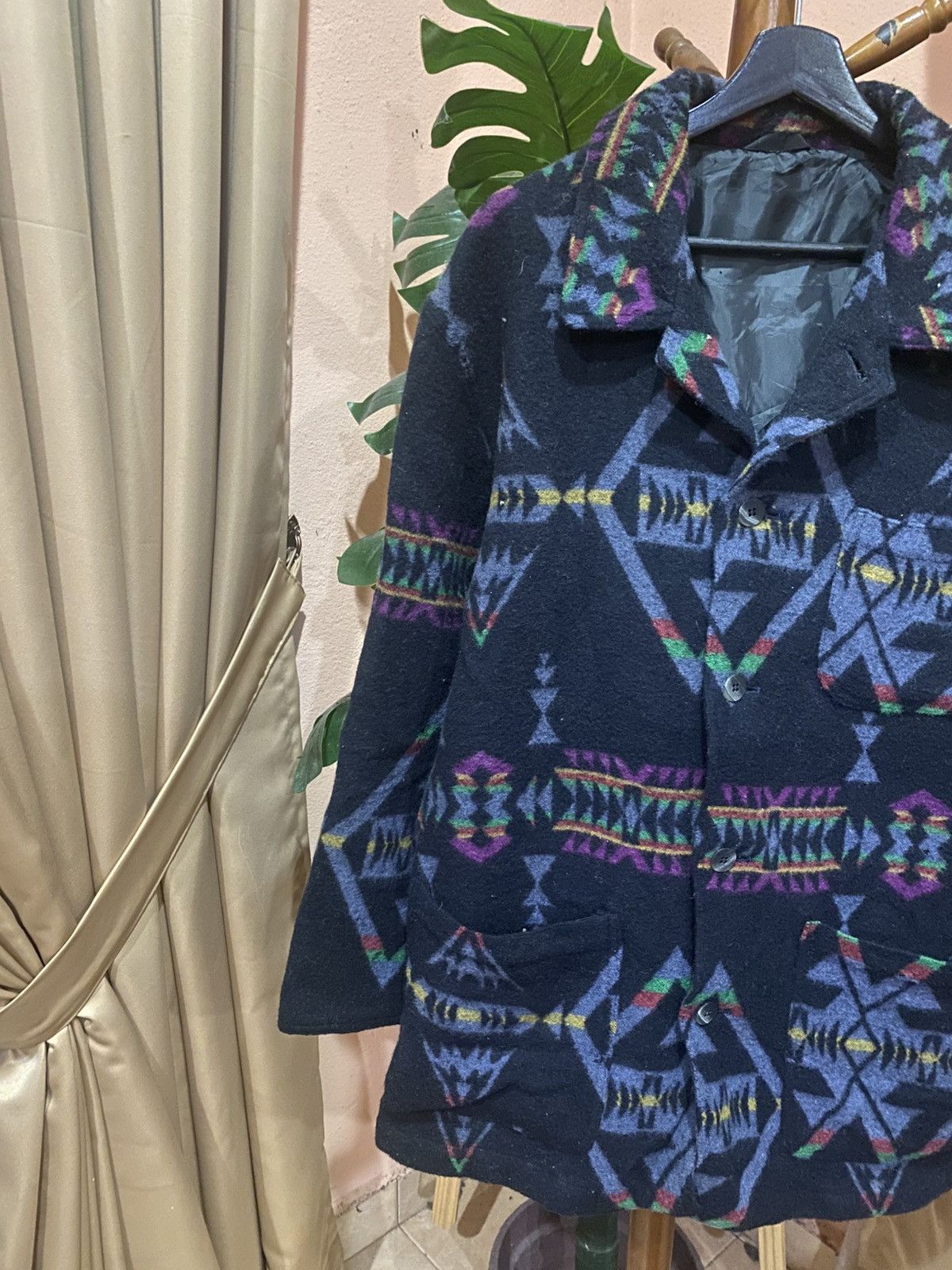 Vintage Vintage Southwestern Navajo-Inspired Pattern Tribal Jacket Size US M / EU 48-50 / 2 - 7 Thumbnail