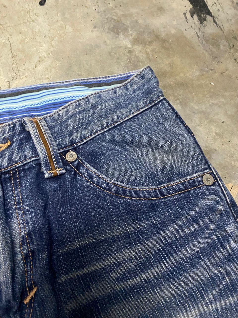 If Six Was Nine 💥BEST OFFER 💥EDWIN XV EXCLUSIVE VINTAGE DISTRESSED DENIM Size US 31 - 13 Thumbnail