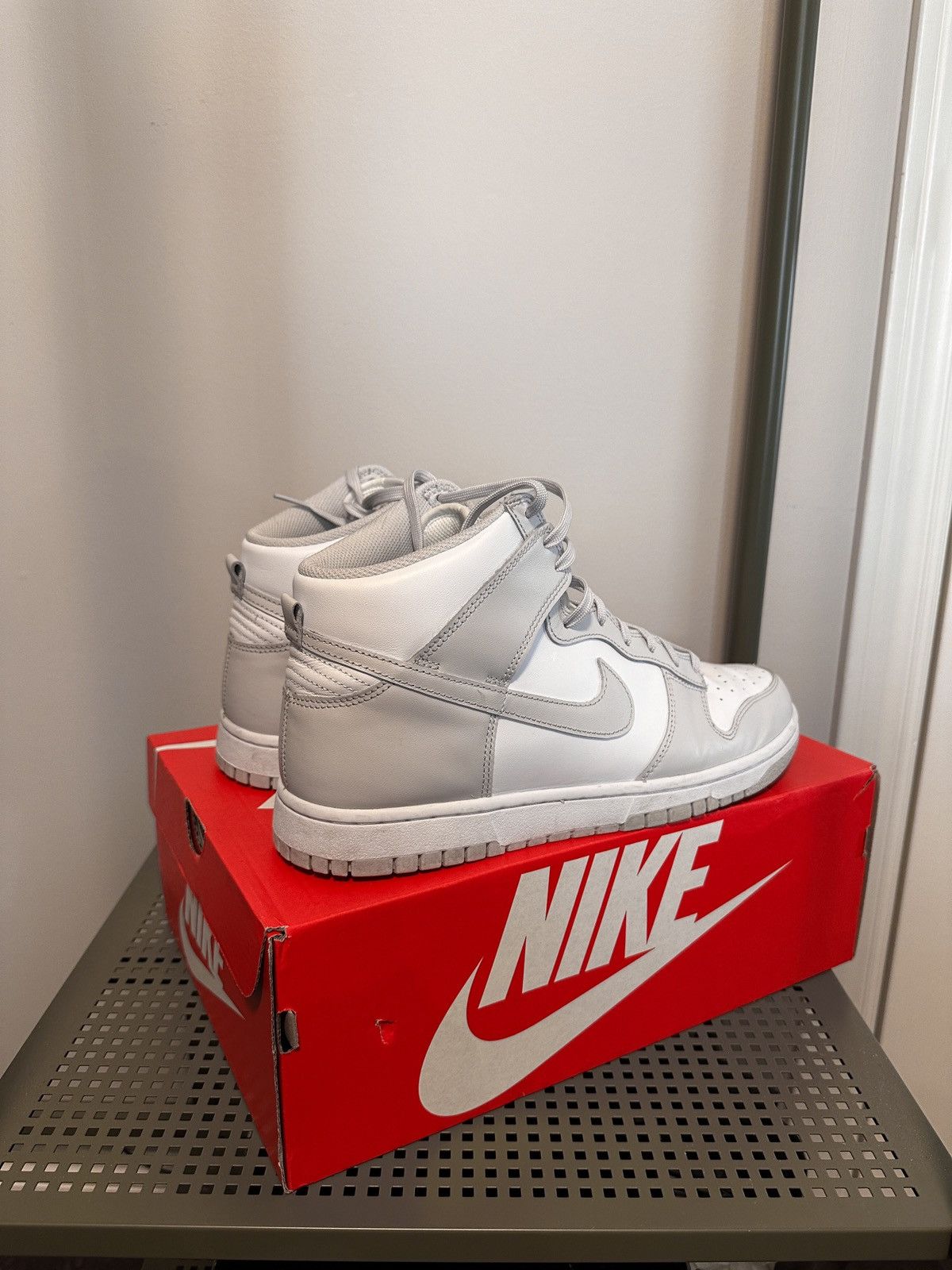Nike 💥LAST CALL💥 Nike Dunk High Retro ‘Vast Grey’ Size US 11.5 / EU 44-45 - 5 Thumbnail